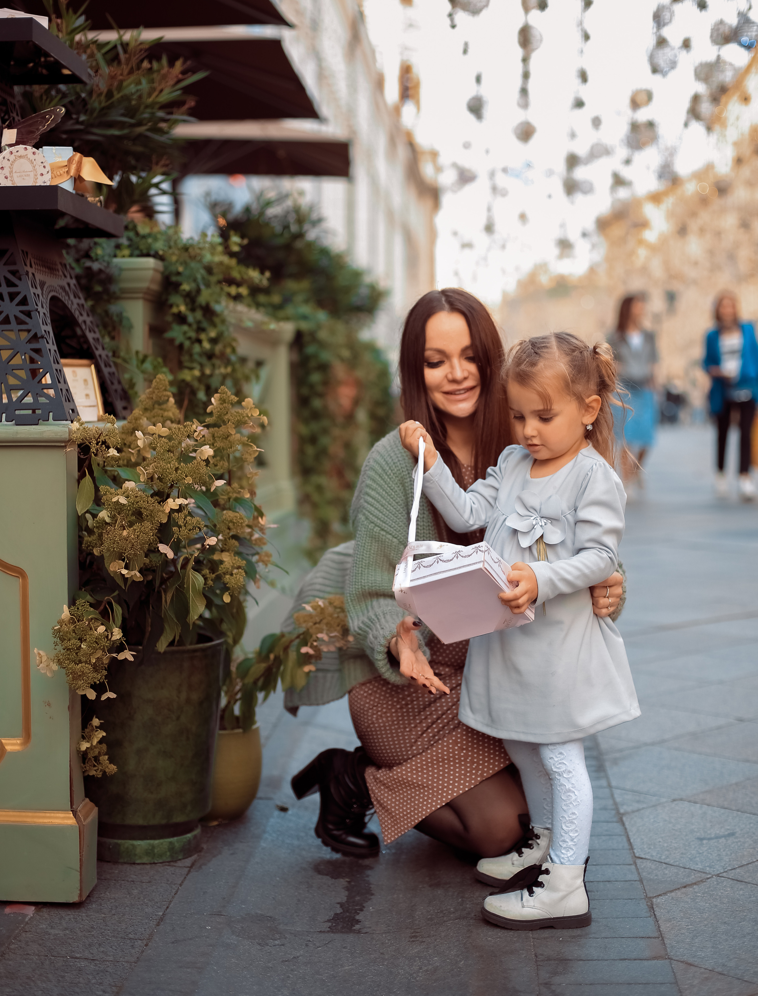 Семейная прогулка: Анжелика, Ника и Александр. Профессиональный фотограф, фотохудожник, видеограф из Москвы