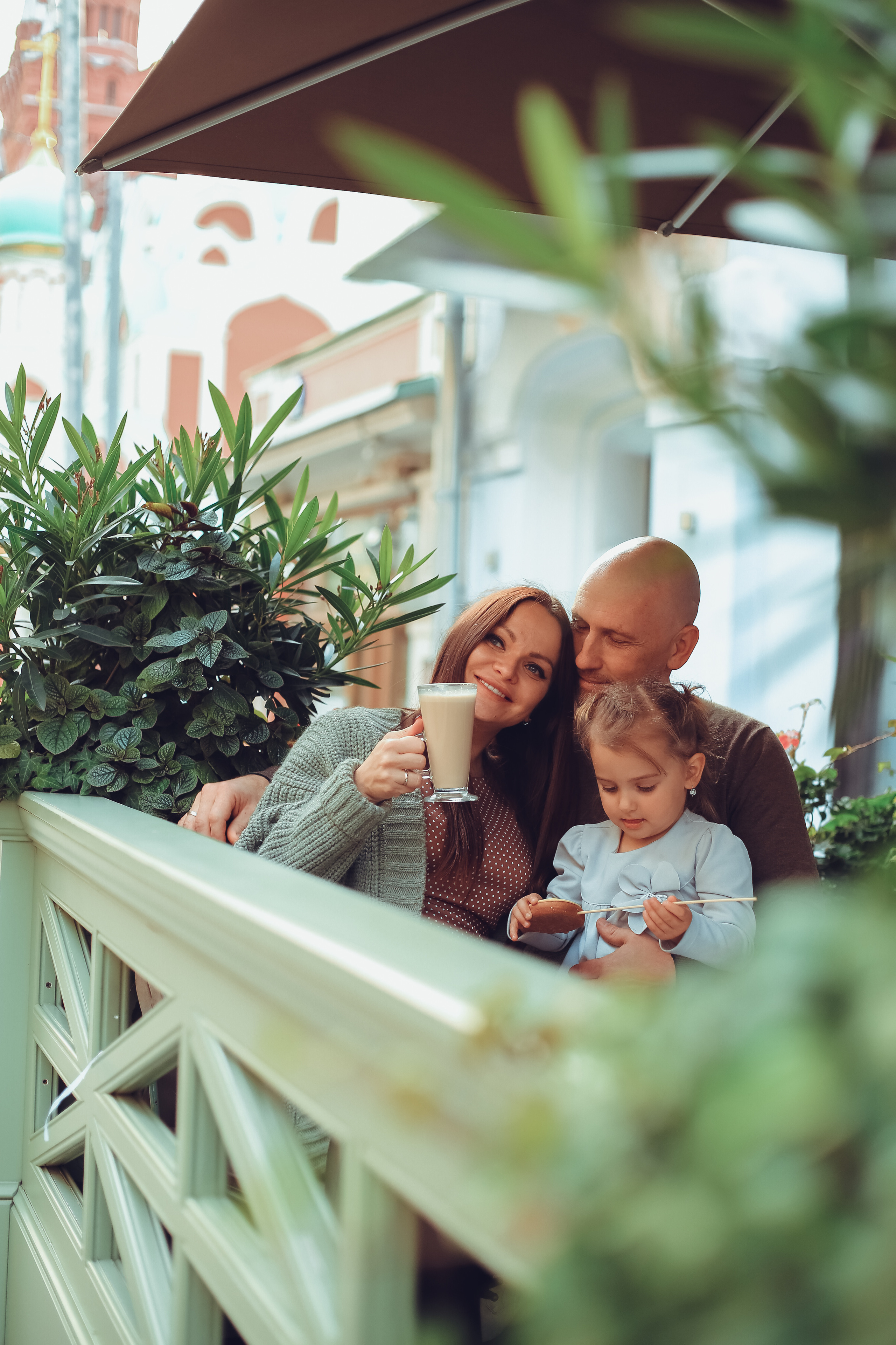 Семейная прогулка: Анжелика, Ника и Александр. Профессиональный фотограф, фотохудожник, видеограф из Москвы