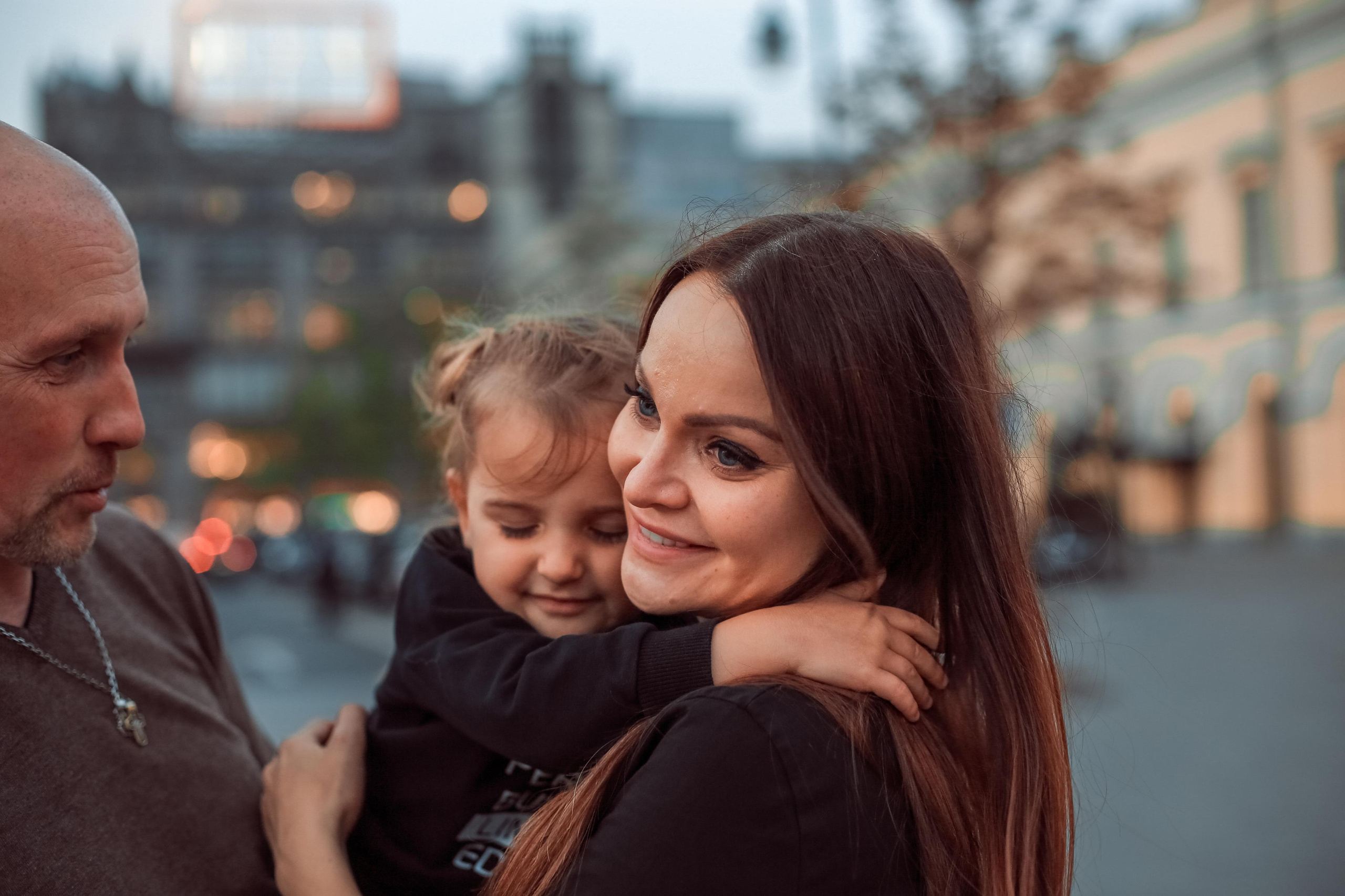 Семейная прогулка: Анжелика, Ника и Александр. Профессиональный фотограф, фотохудожник, видеограф из Москвы
