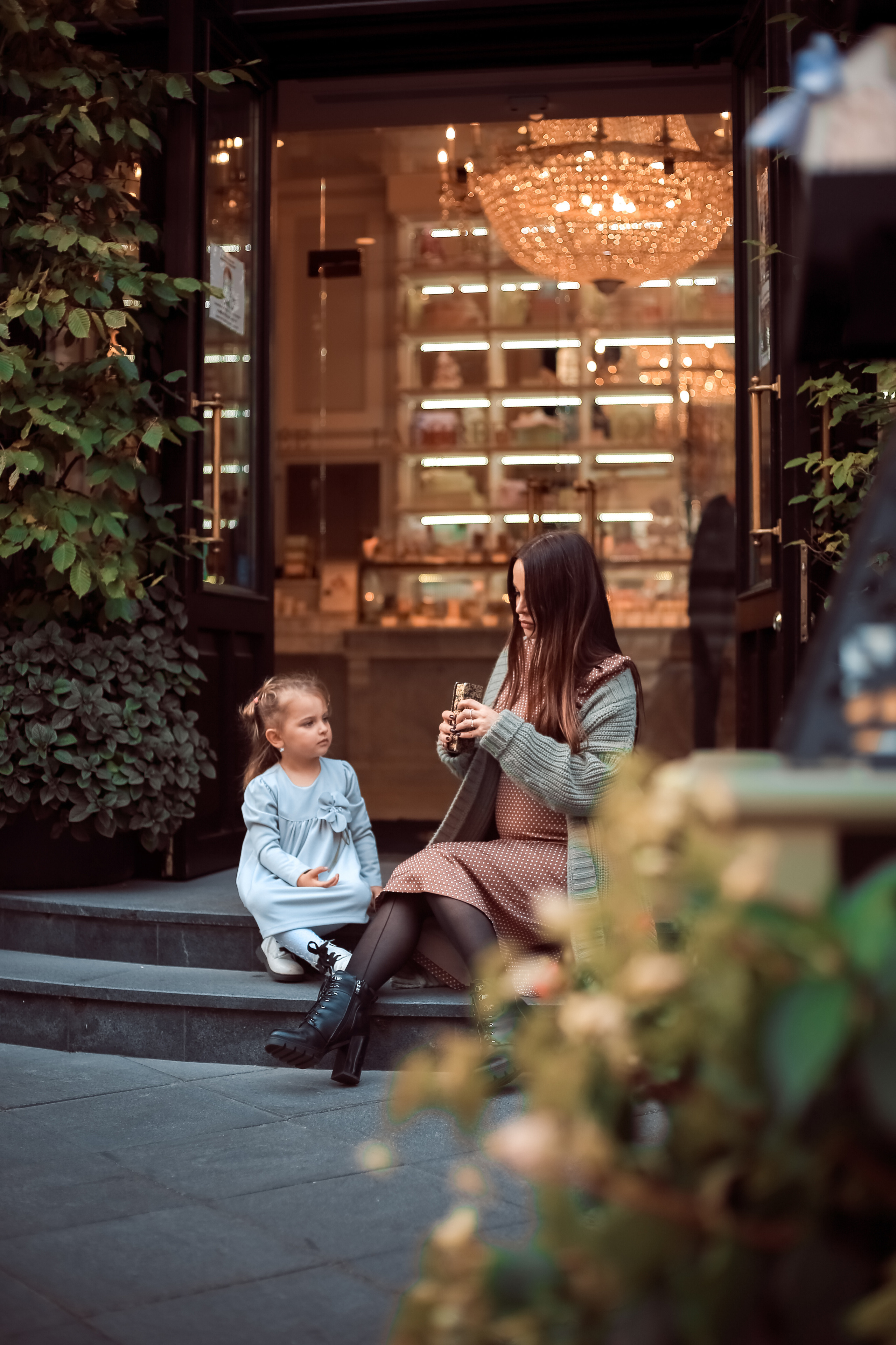 Семейная прогулка: Анжелика, Ника и Александр. Профессиональный фотограф, фотохудожник, видеограф из Москвы