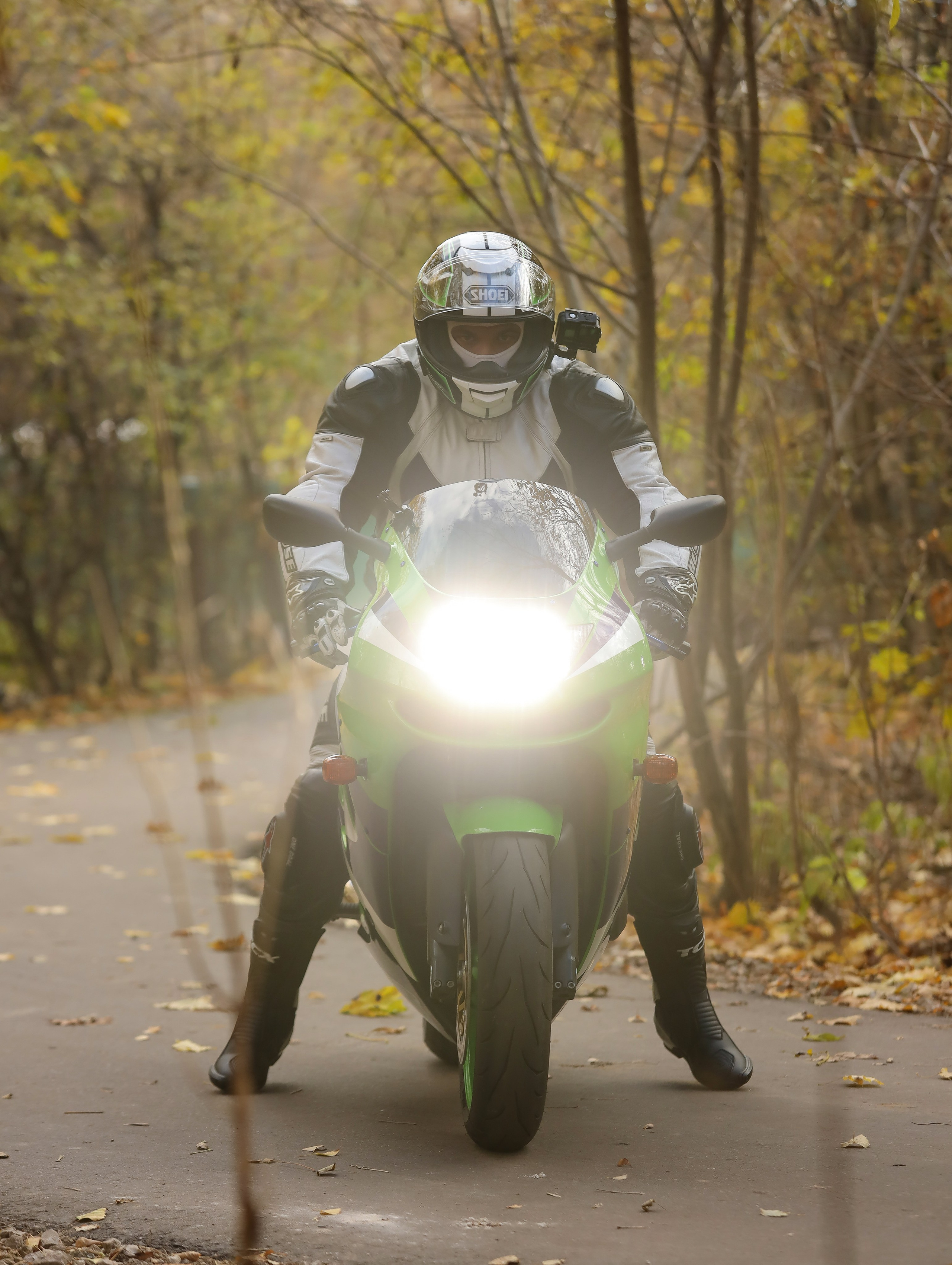 Виталий Kawasaki ZX6R. Фотограф Антон Чупринин