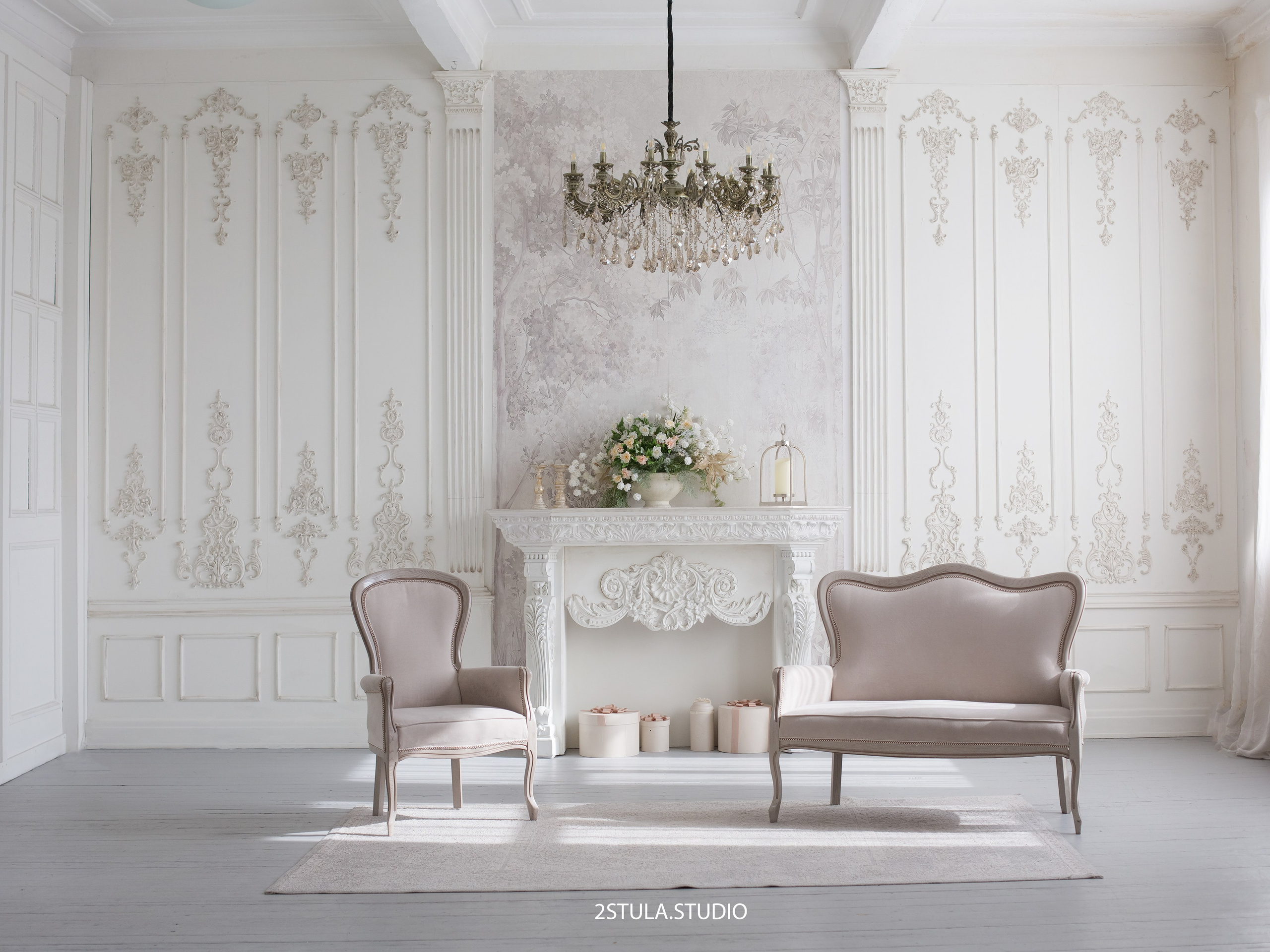 Классический зал 100 м. кв. Фотостудия Алматы — 2 Stula.Studio | Аренда залов