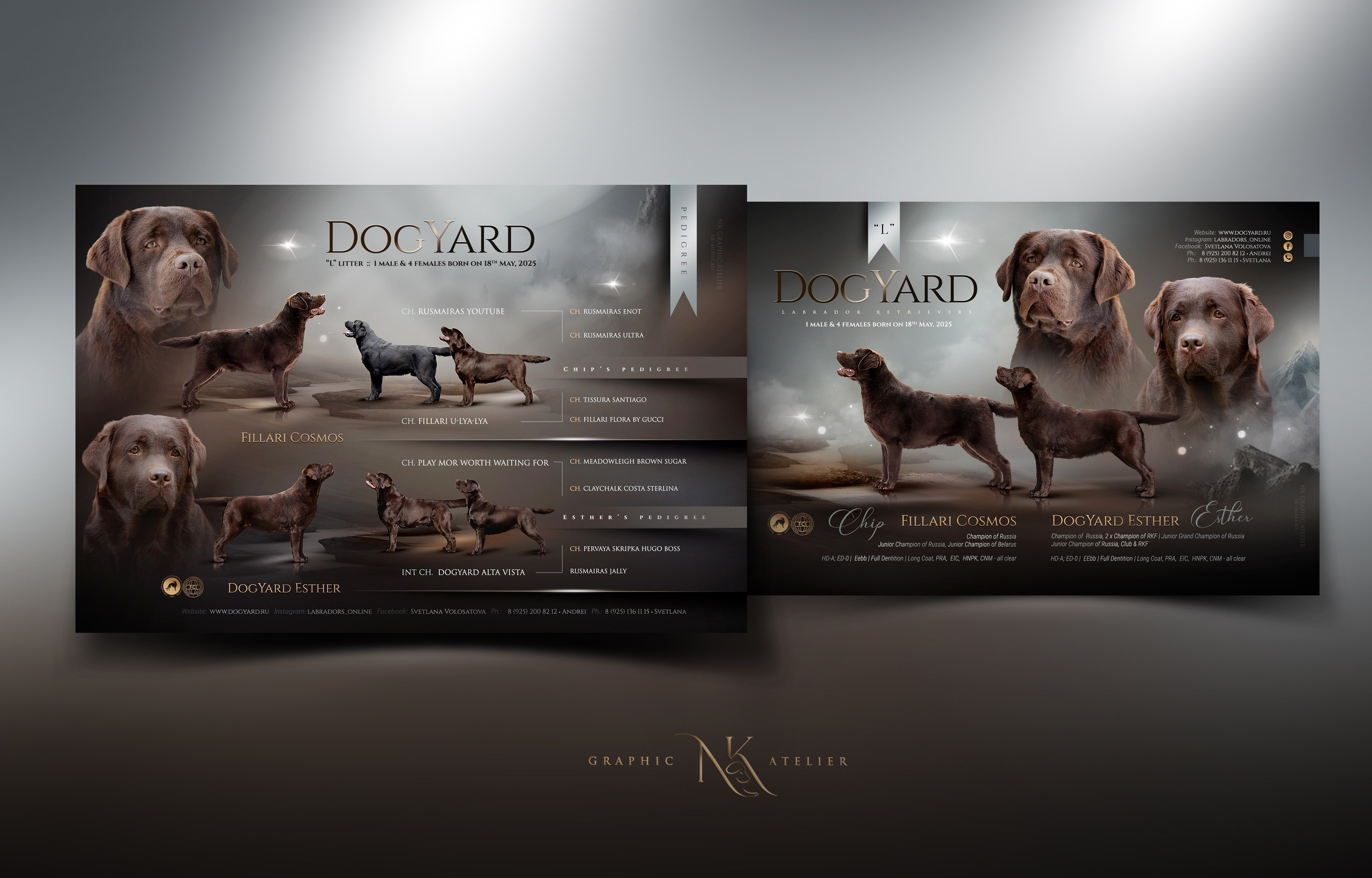Graphics For Breeders. NK GRAPHIC ATELIER FOR BREEDERS