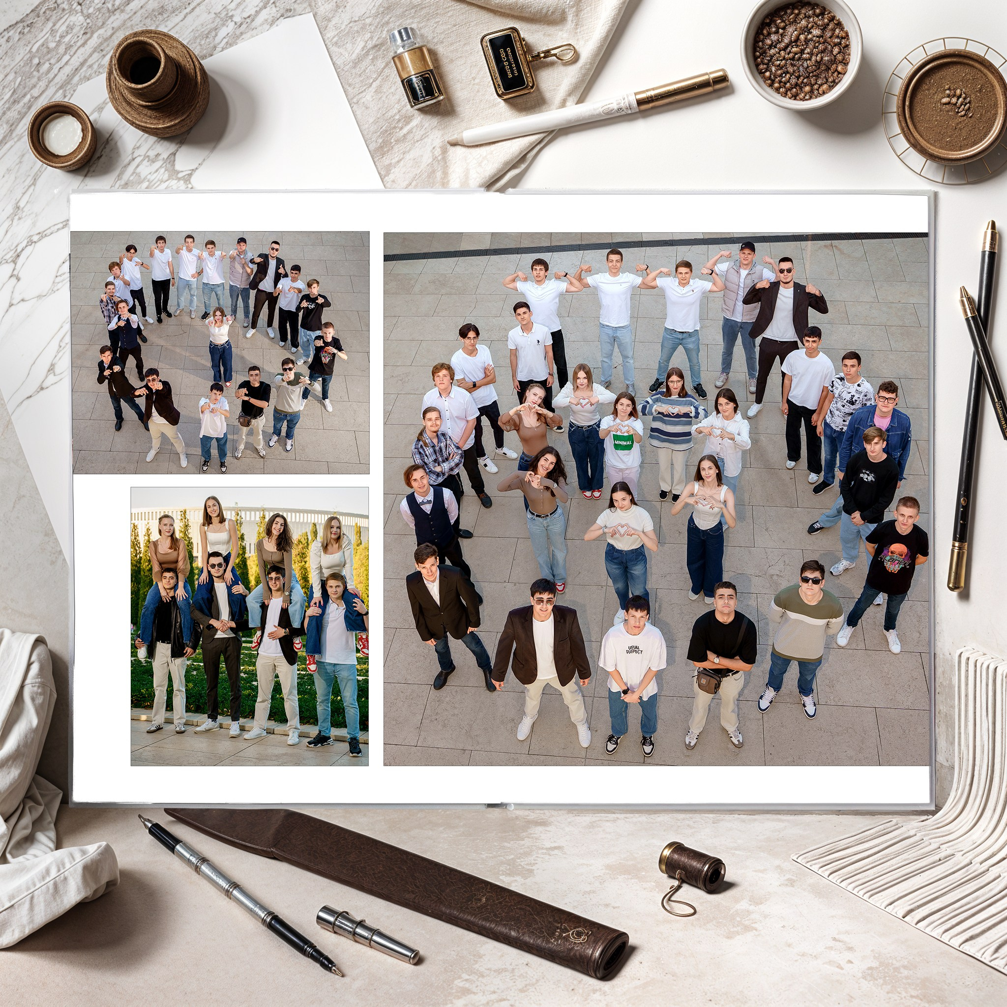 «Мрамор» Выпускной альбом для 9-11кл и ВУЗов_V.I.P. Фотографы из солнечного Краснодара Вадим и Надежда Митус