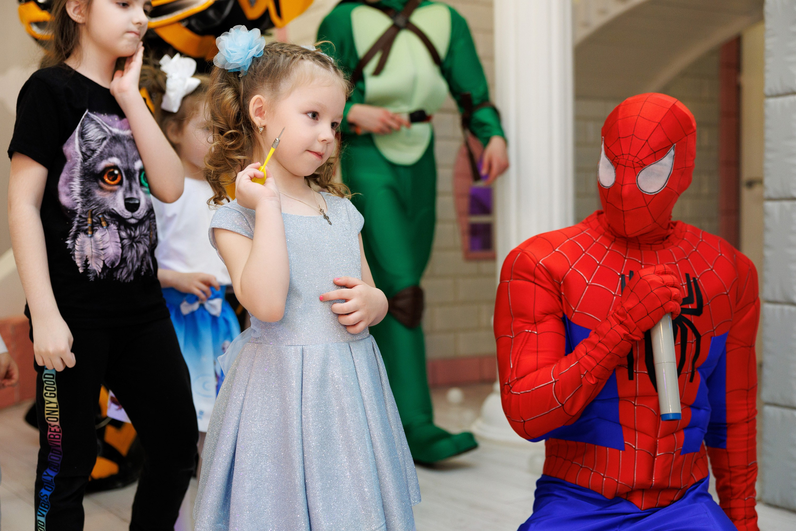 Детский день рождения в студии «Ромашка» в Оренбурге — Трансформеры