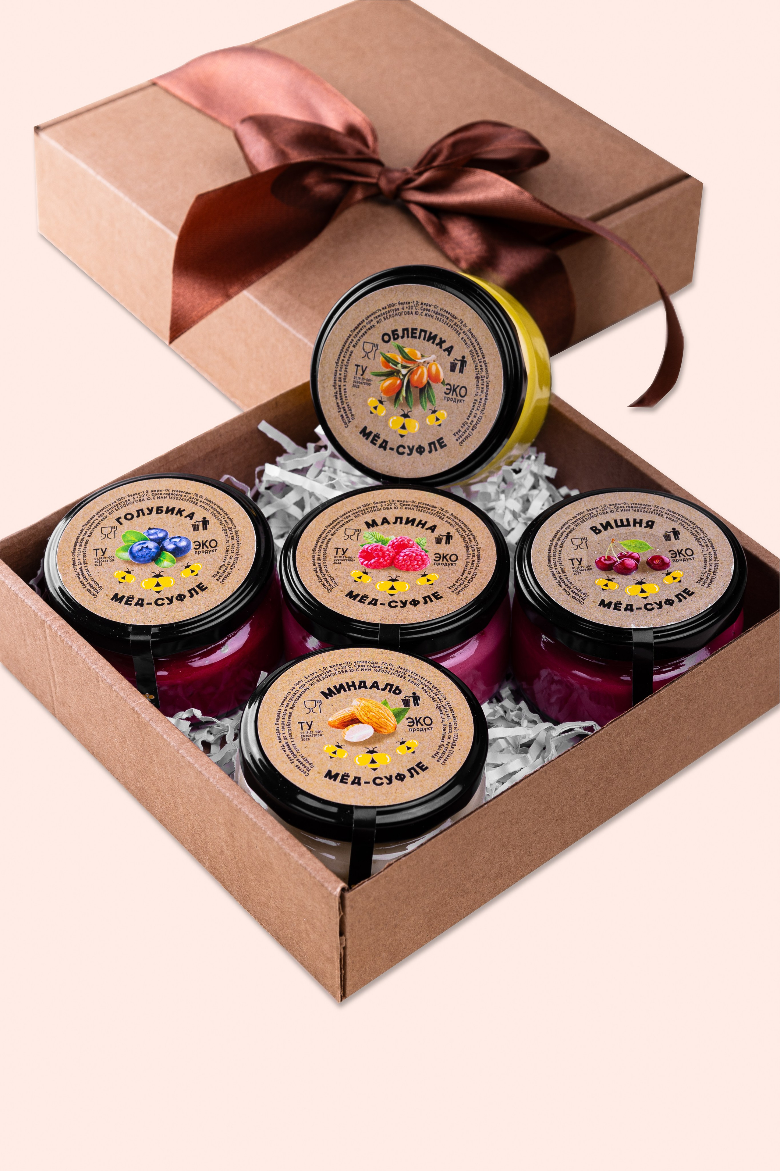 Наборы меда-суфле для маркетплейсов. Предметный и фуд-фотограф Лариса Андреева г. Набережные Челны