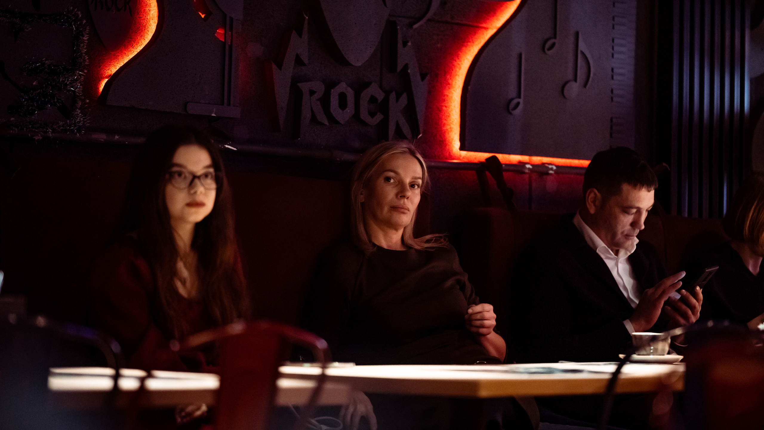 Репортажные фотографии творческого вечера Такие дела, Панда