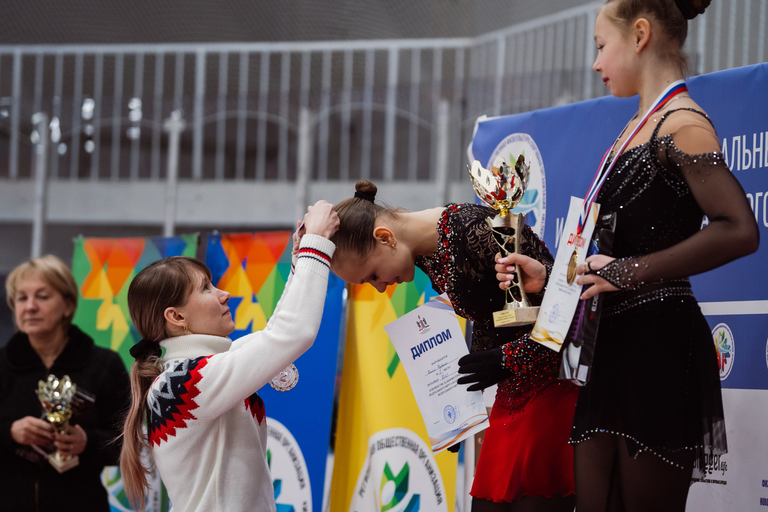 Первенство ДФО и СФО по фигурному катанию на коньках г. Искитим. Воробьева Ксения — Спортивный и танцевальный фотограф Новосибирск