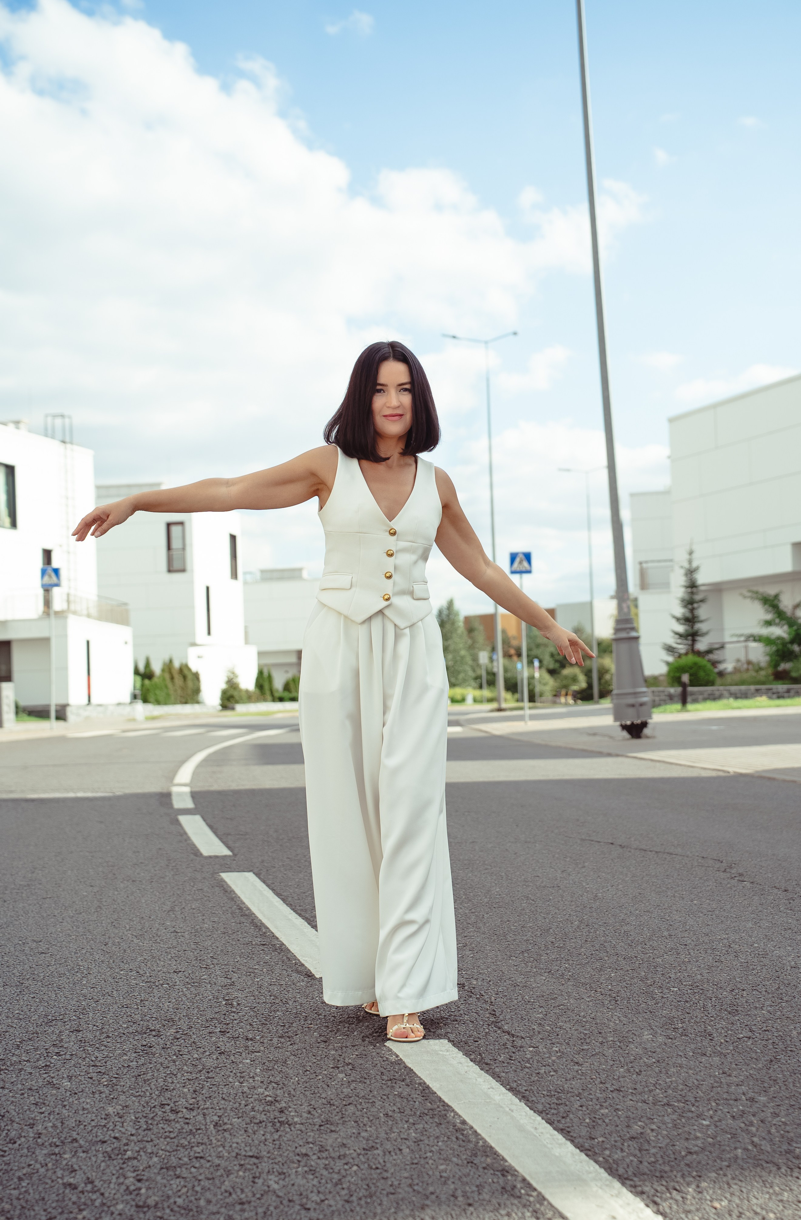 Футуристический дуэт в SK 📸. Видеограф / Фотограф  — Яна Спащанская