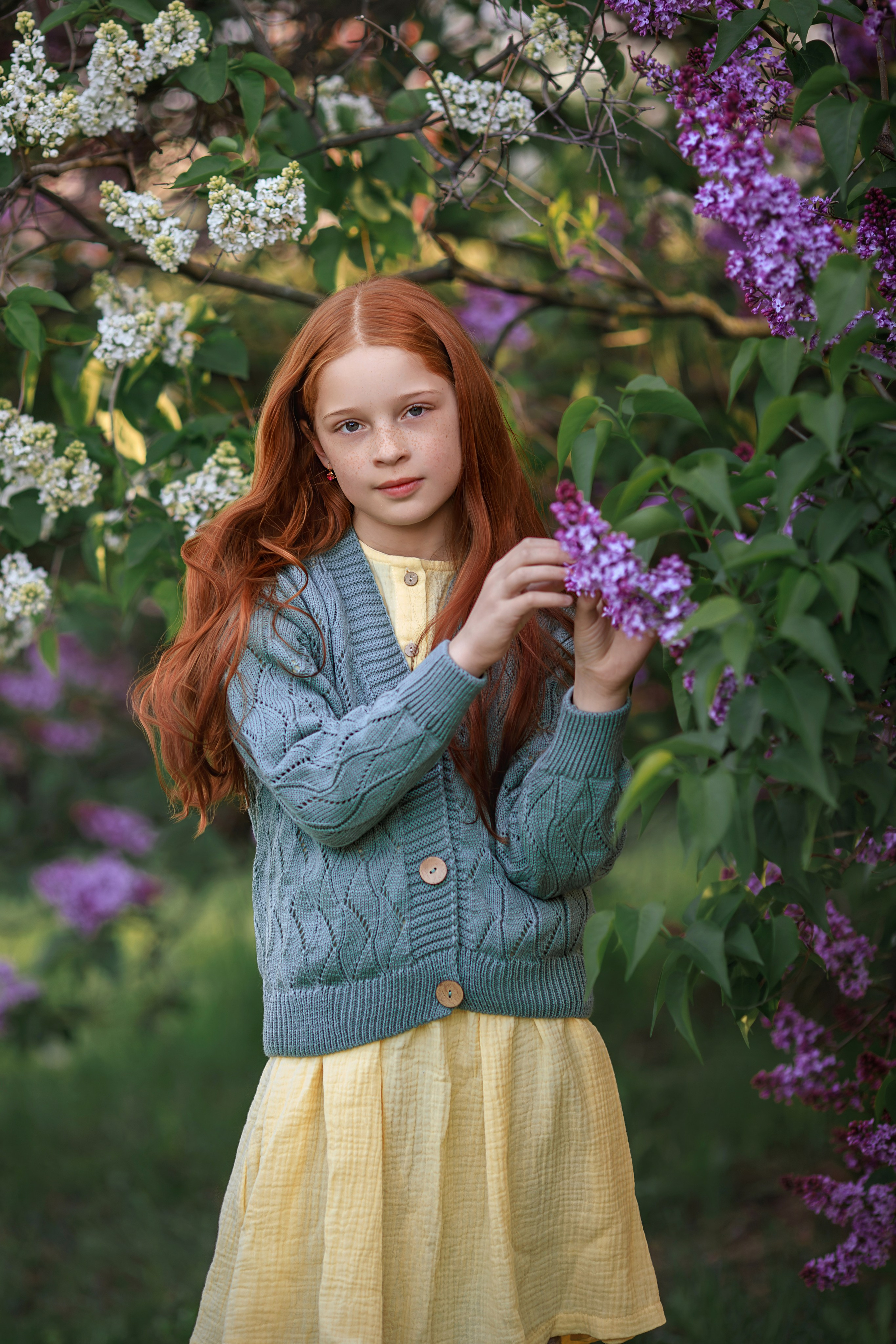 Фотосессия в цветущих садах. Весна 2026. Фотограф в Москве