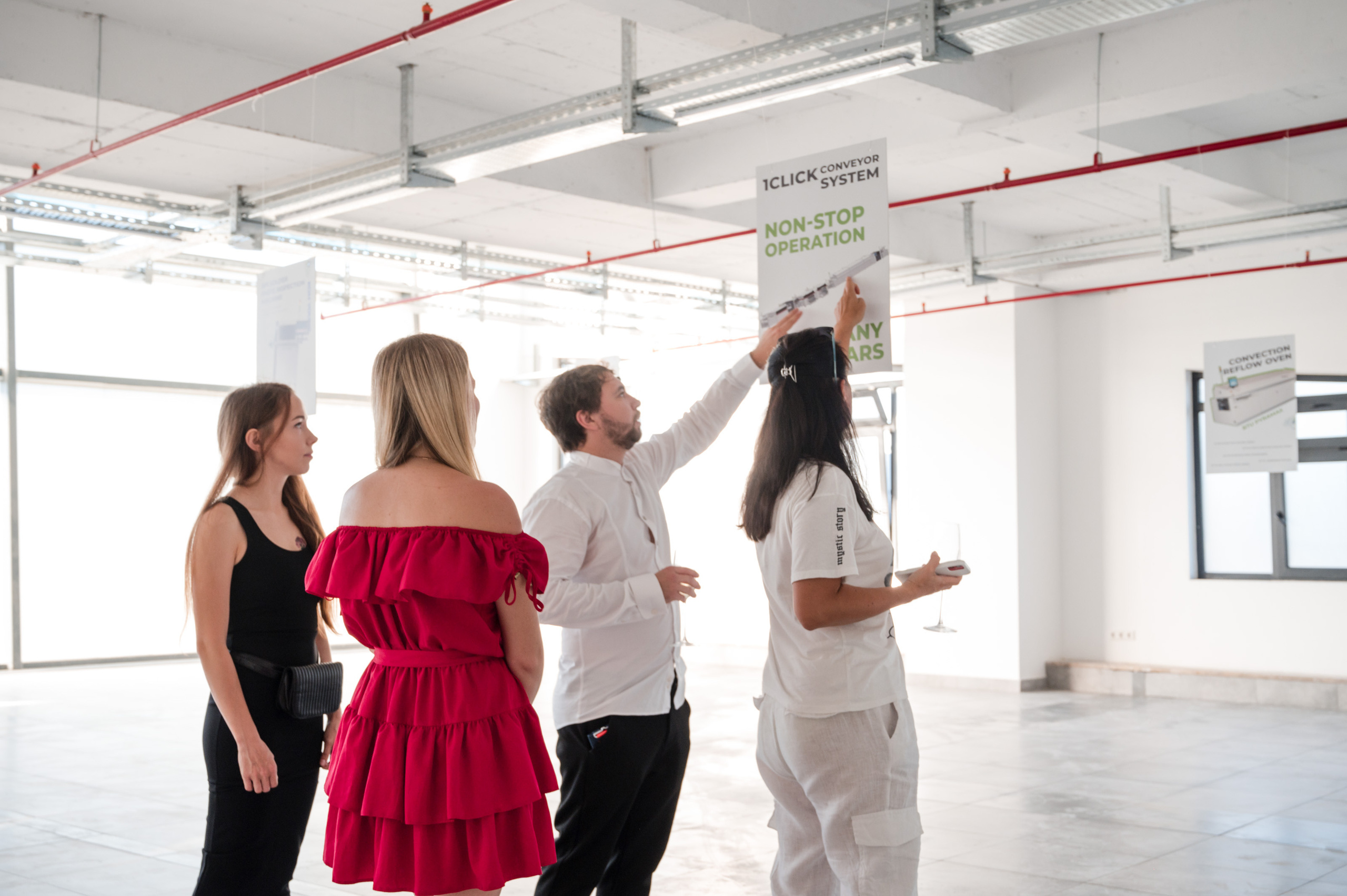 Dannie factory opening. Photo & Video production, in Bishkek, Kyrgyzstan