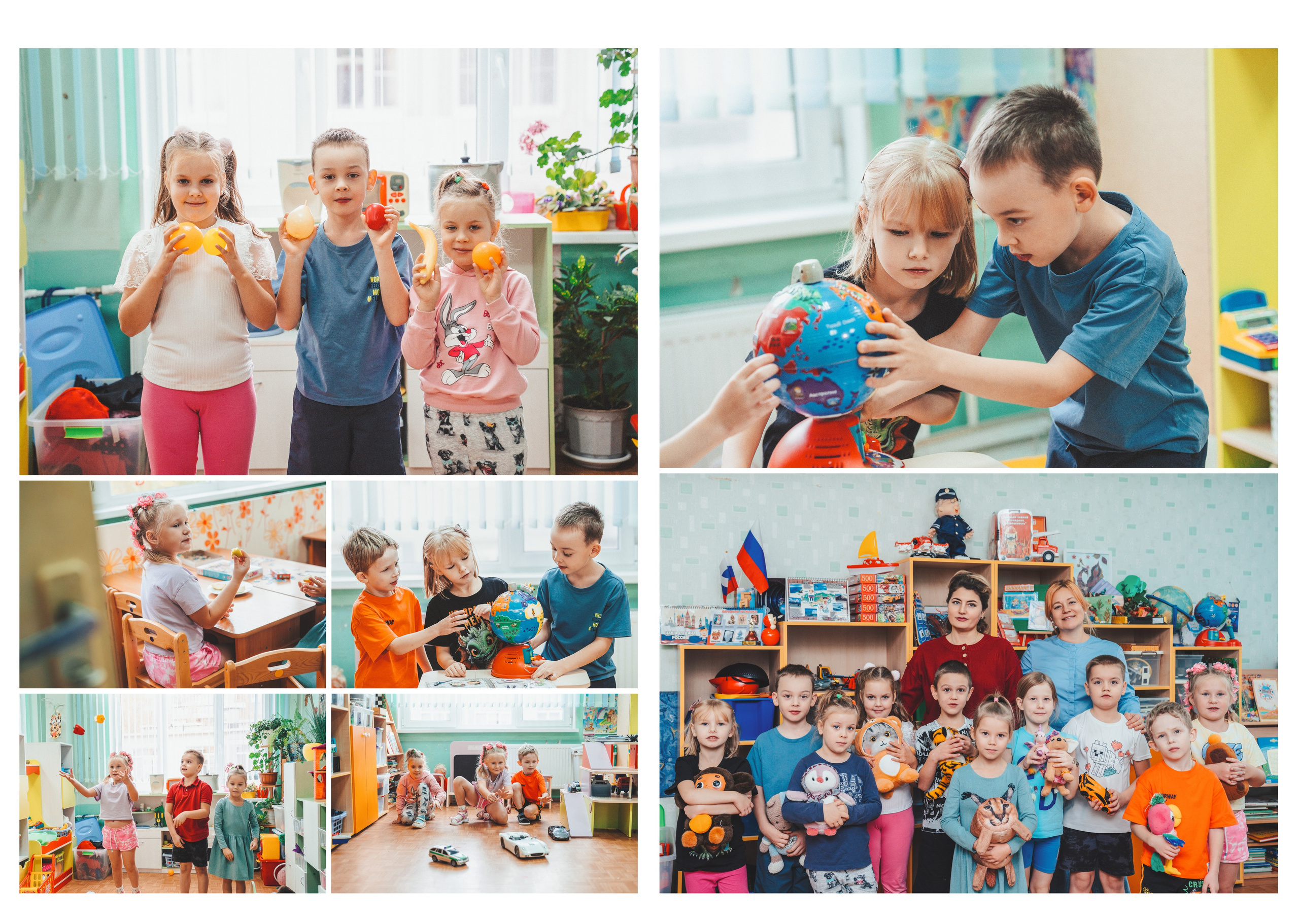 Выпускные альбомы для детских садов. Семейный и детский фотограф Марина Тувиста в Санкт-Петербурге