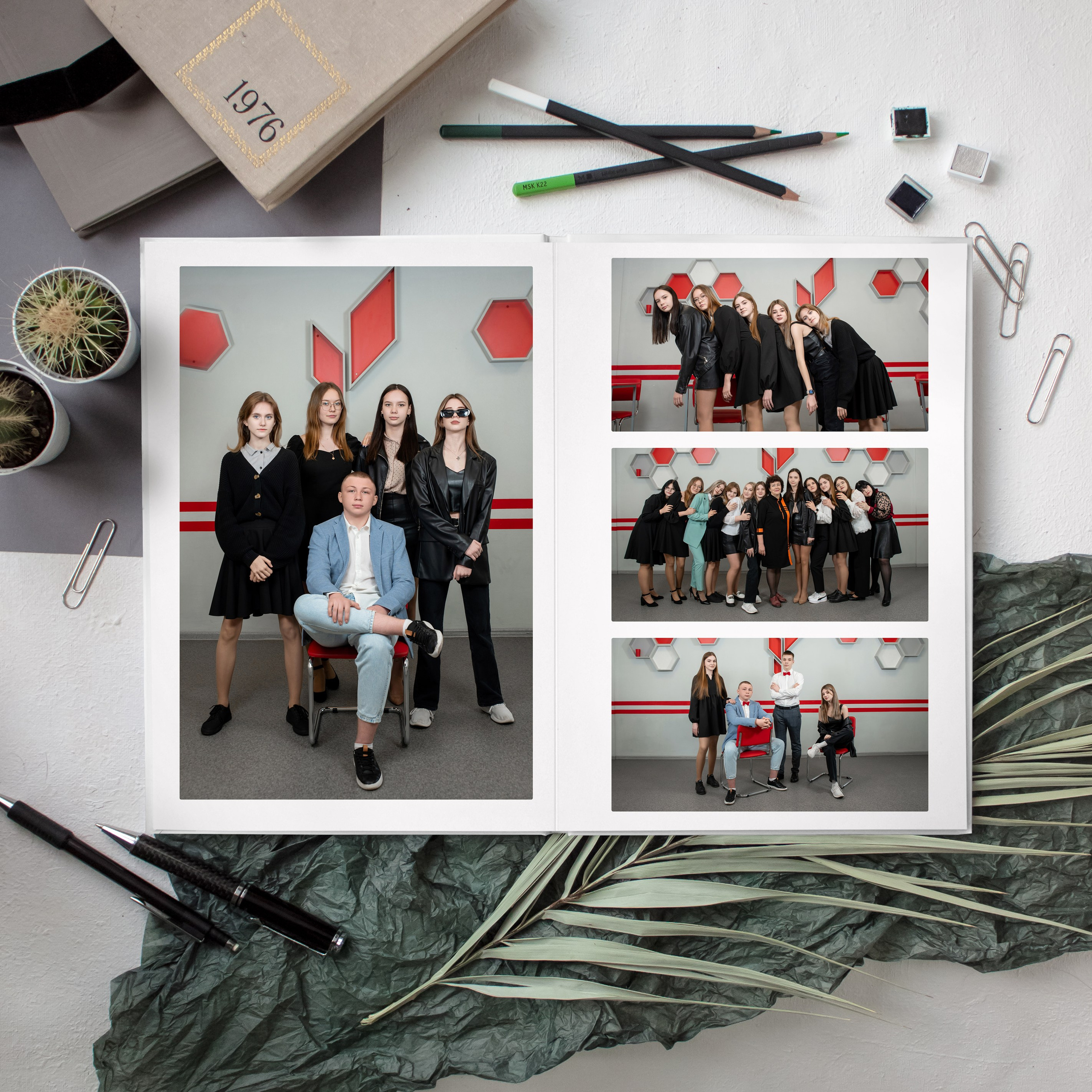 Персональный альбом на 5 разворотов. Выпускные альбомы для детского сада и школы в Туле