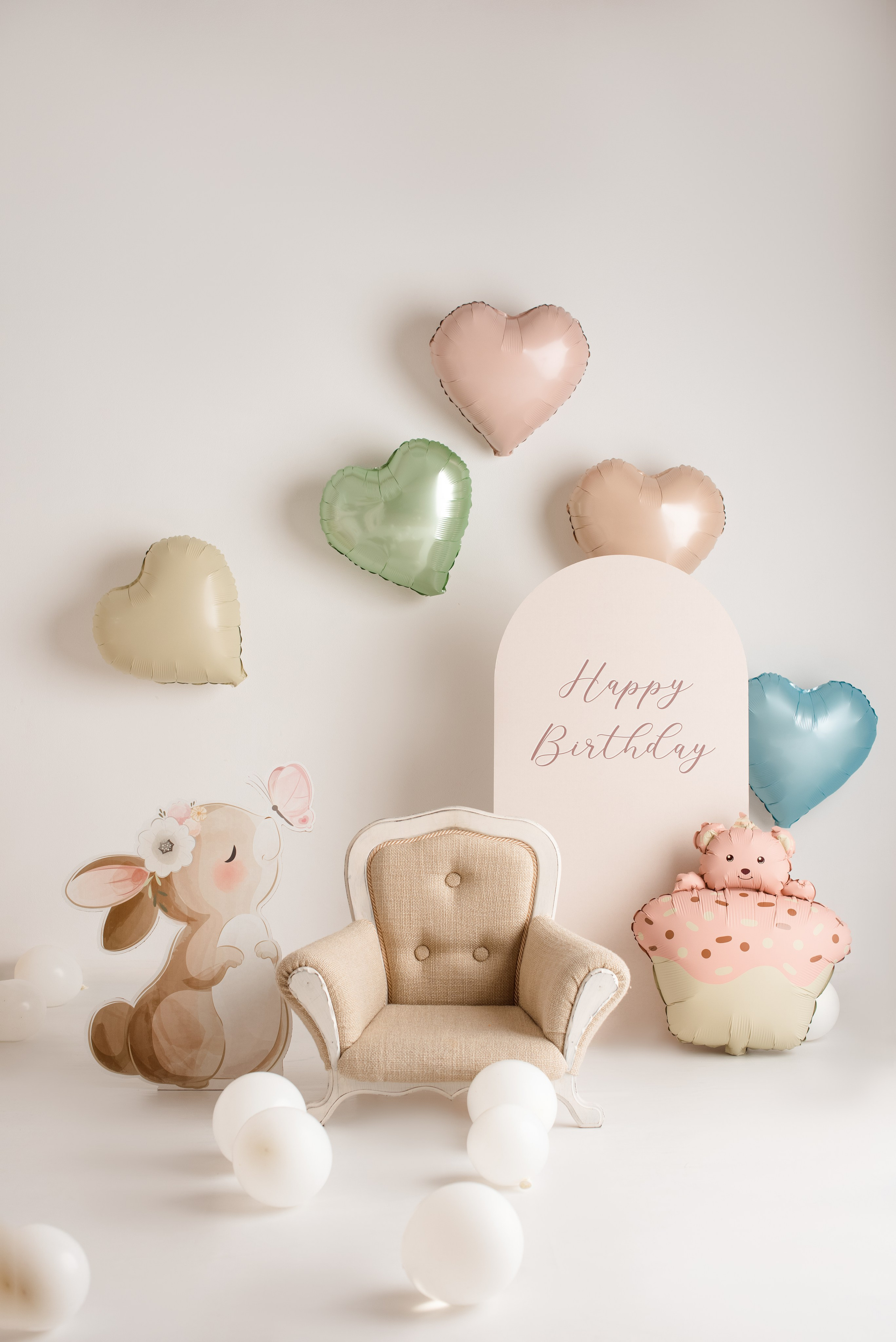 Фотозоны на Годик «Крафт». Фотограф Новорожденных во Владивостоке Ольга Галаницкая