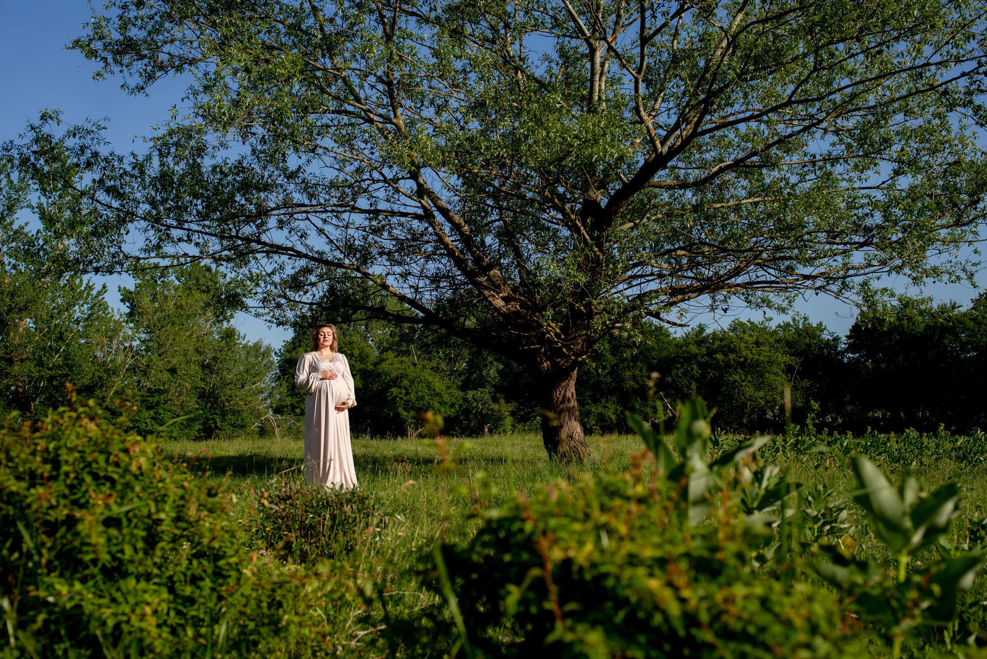 Зина в ожидании. Фотограф Катрина Динкель