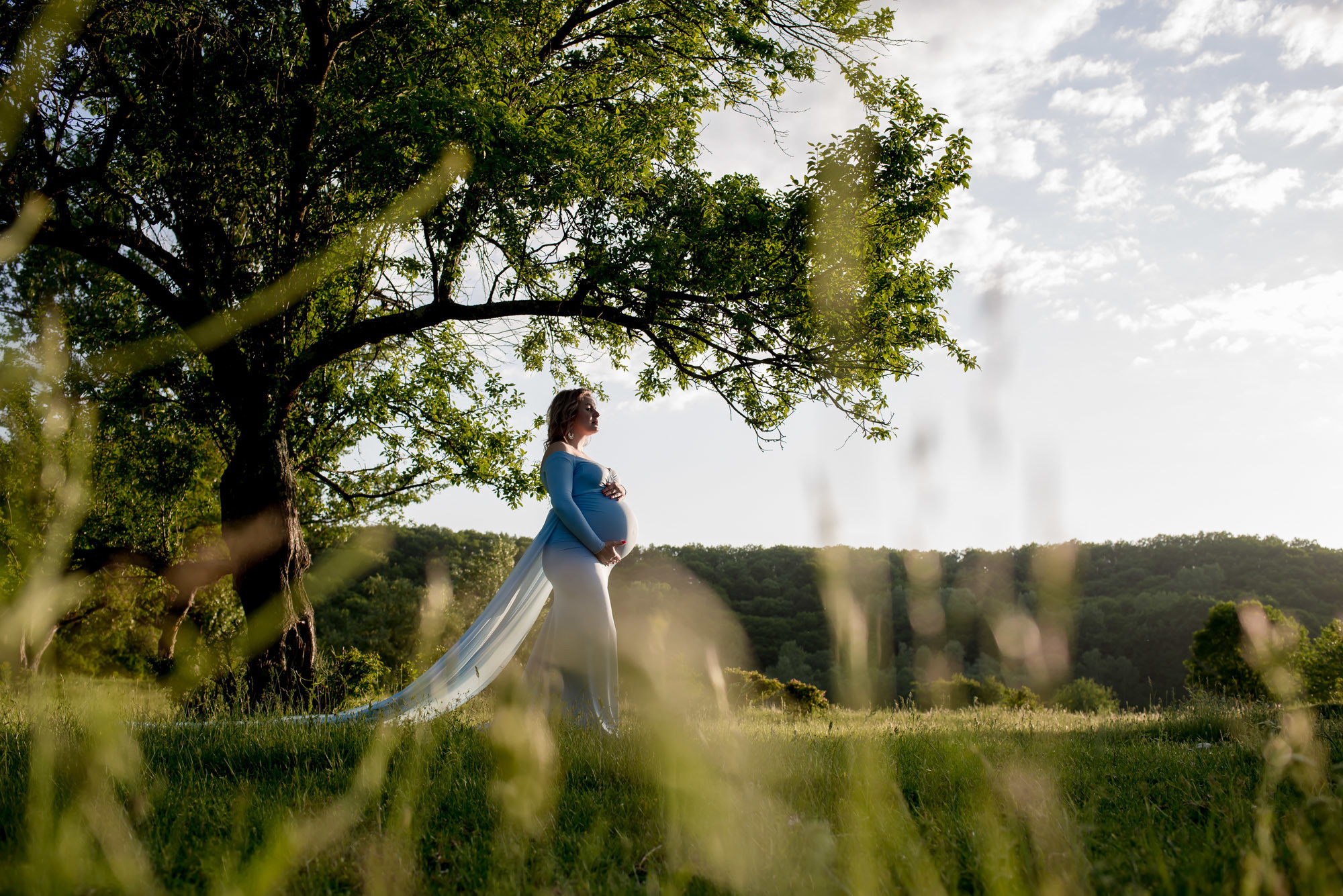 Зина в ожидании. Фотограф Катрина Динкель