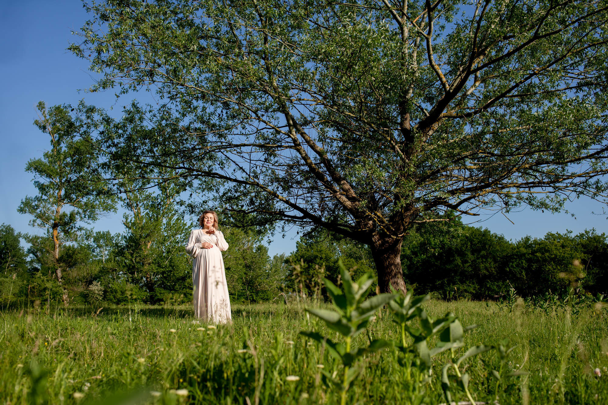 Зина в ожидании. Фотограф Катрина Динкель