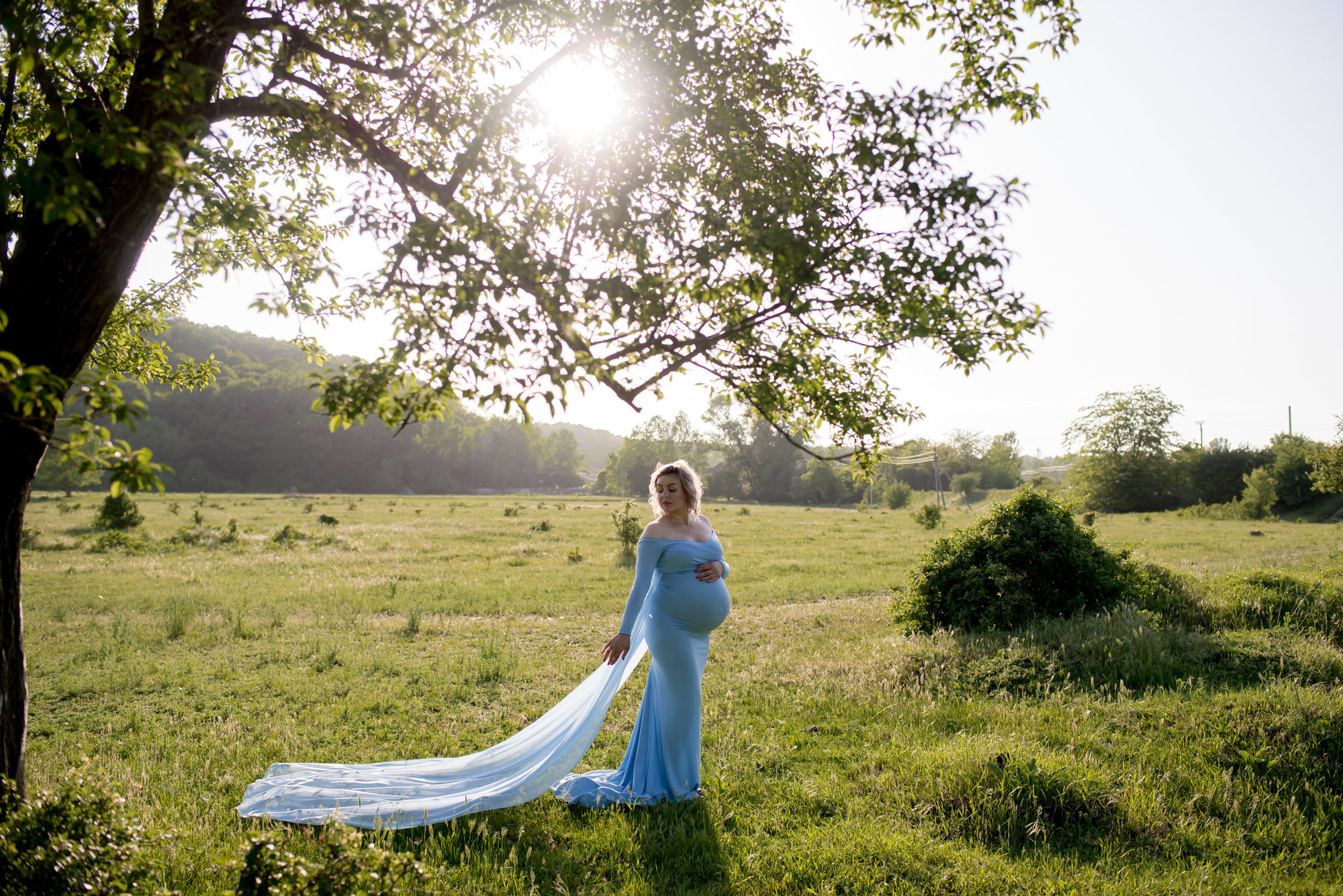 Зина в ожидании. Фотограф Катрина Динкель