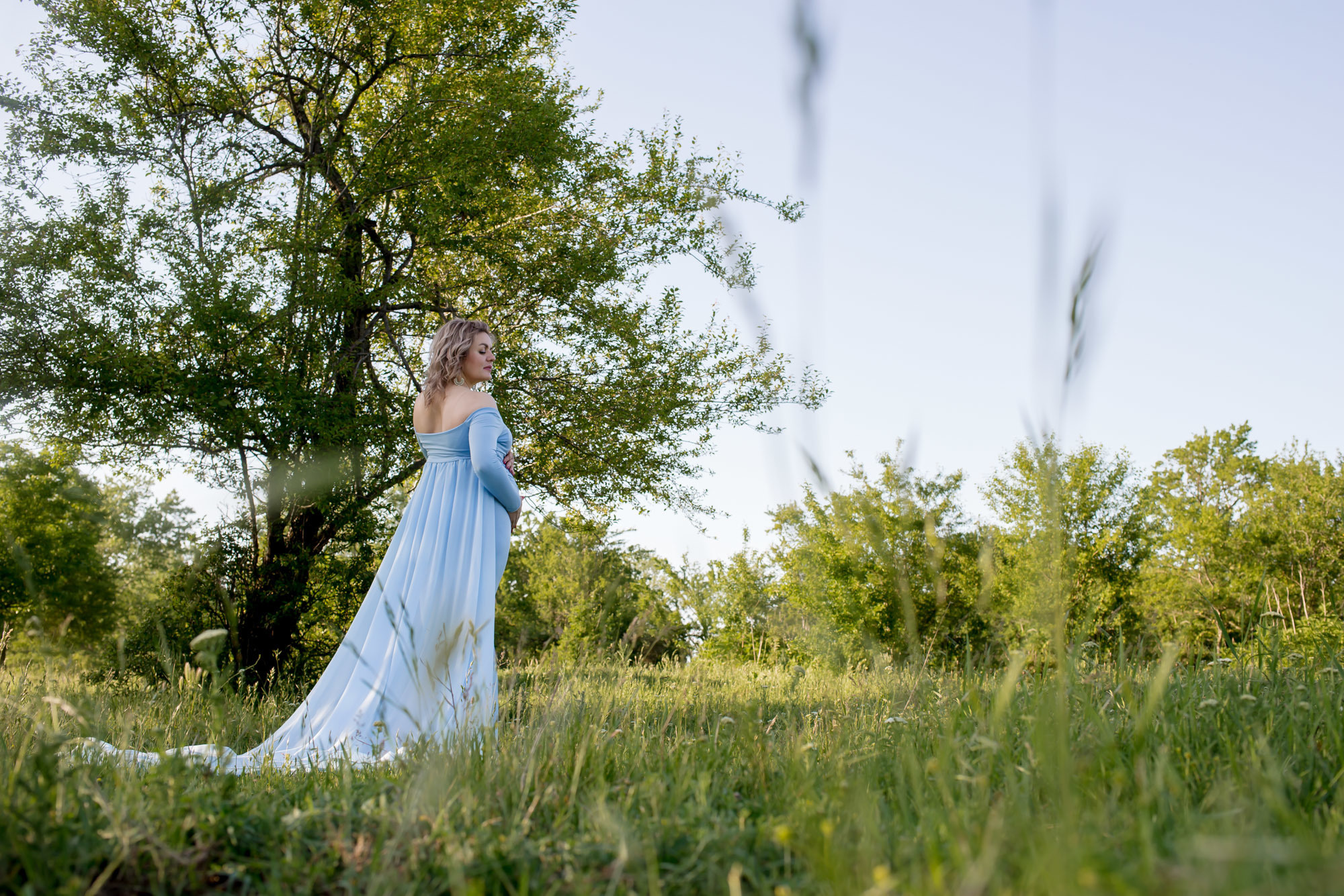 Зина в ожидании. Фотограф Катрина Динкель