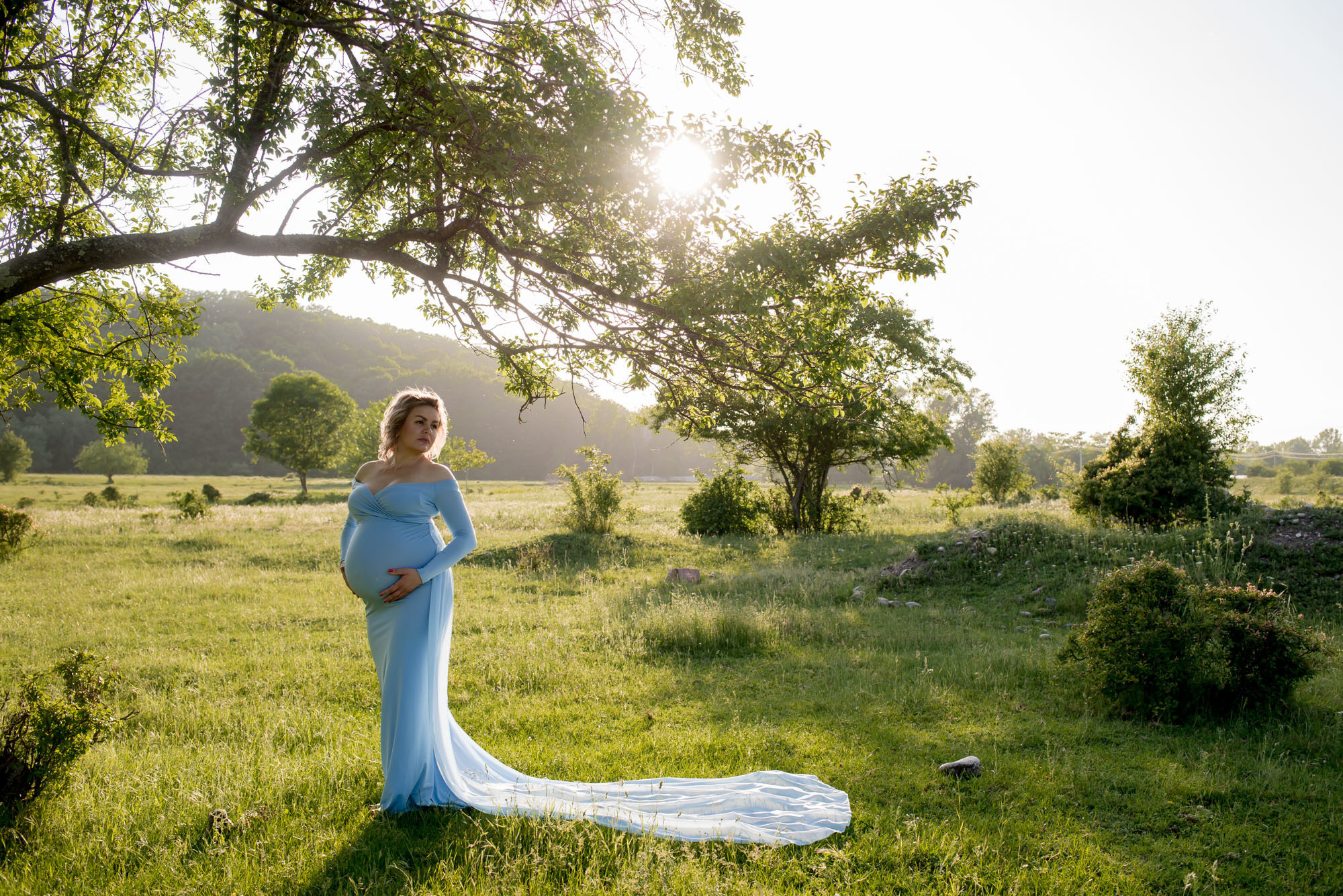Зина в ожидании. Фотограф Катрина Динкель