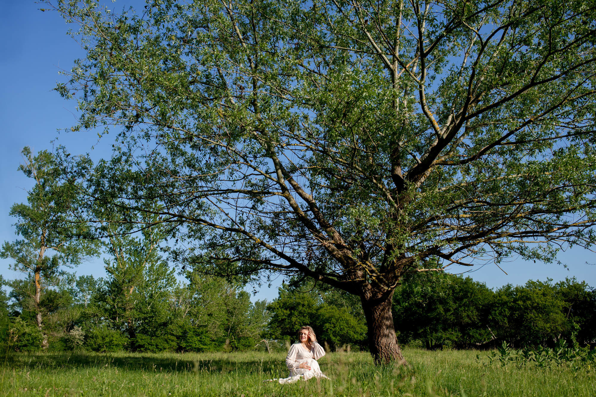 Зина в ожидании. Фотограф Катрина Динкель