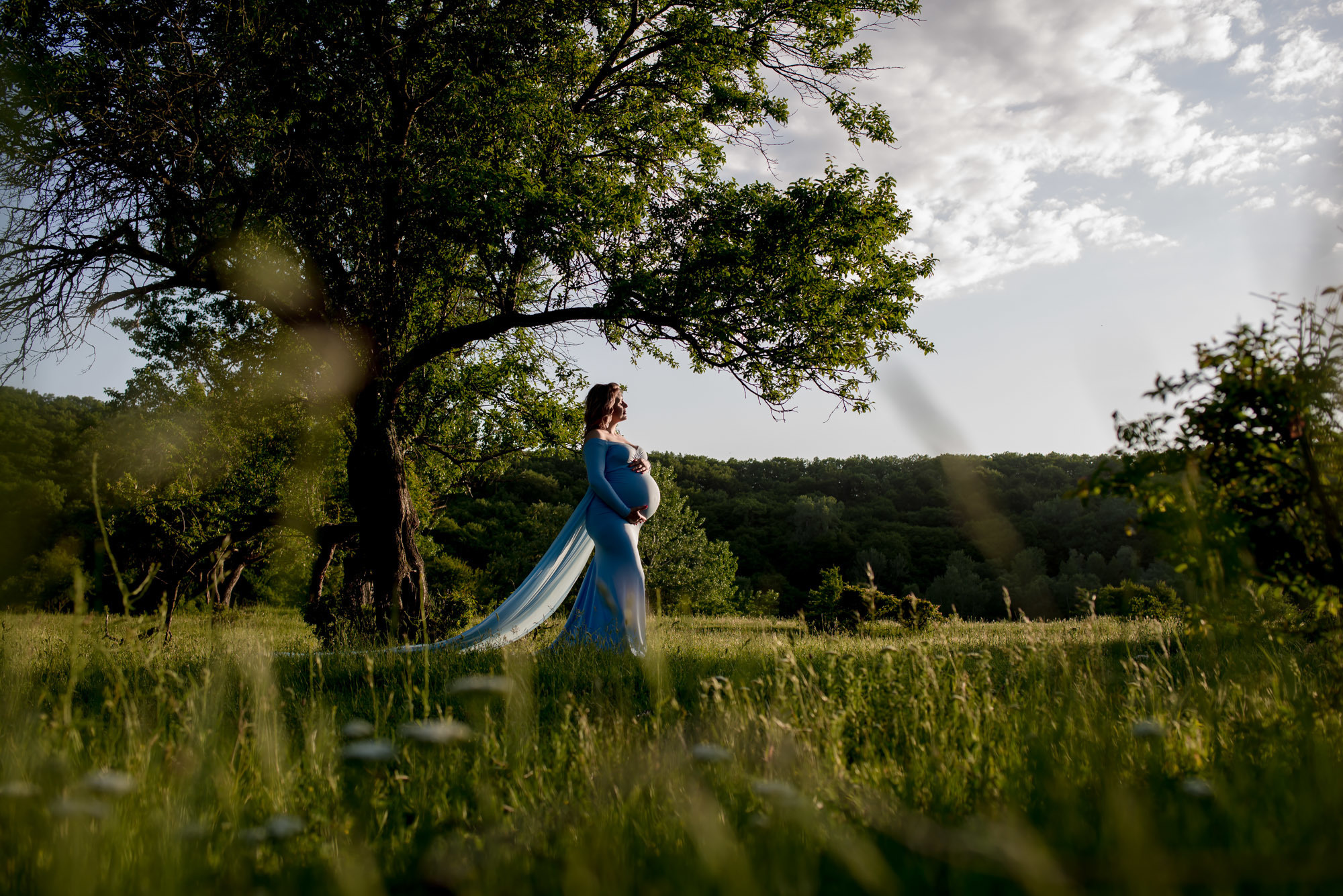 Зина в ожидании. Фотограф Катрина Динкель