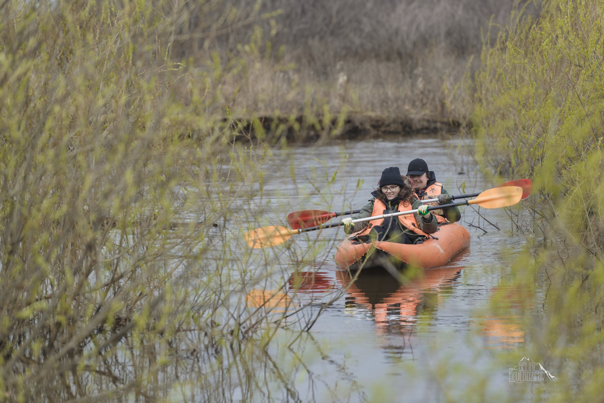 Сплав по реке Тремля 11 апреля 2026 года. Репортажный фотограф Владимир Беляй