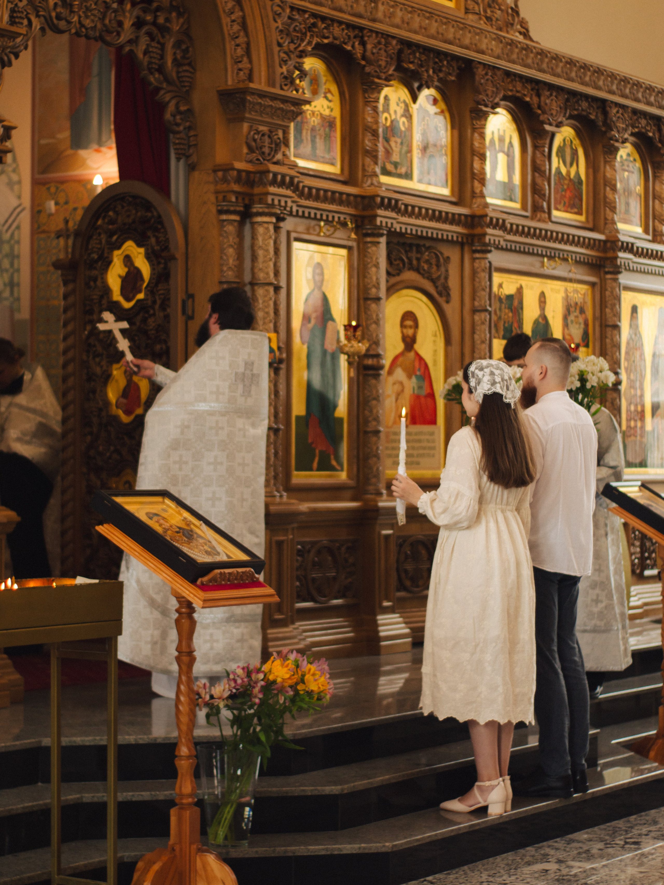 Венчание в храме Андрея Первозванного Краснодар