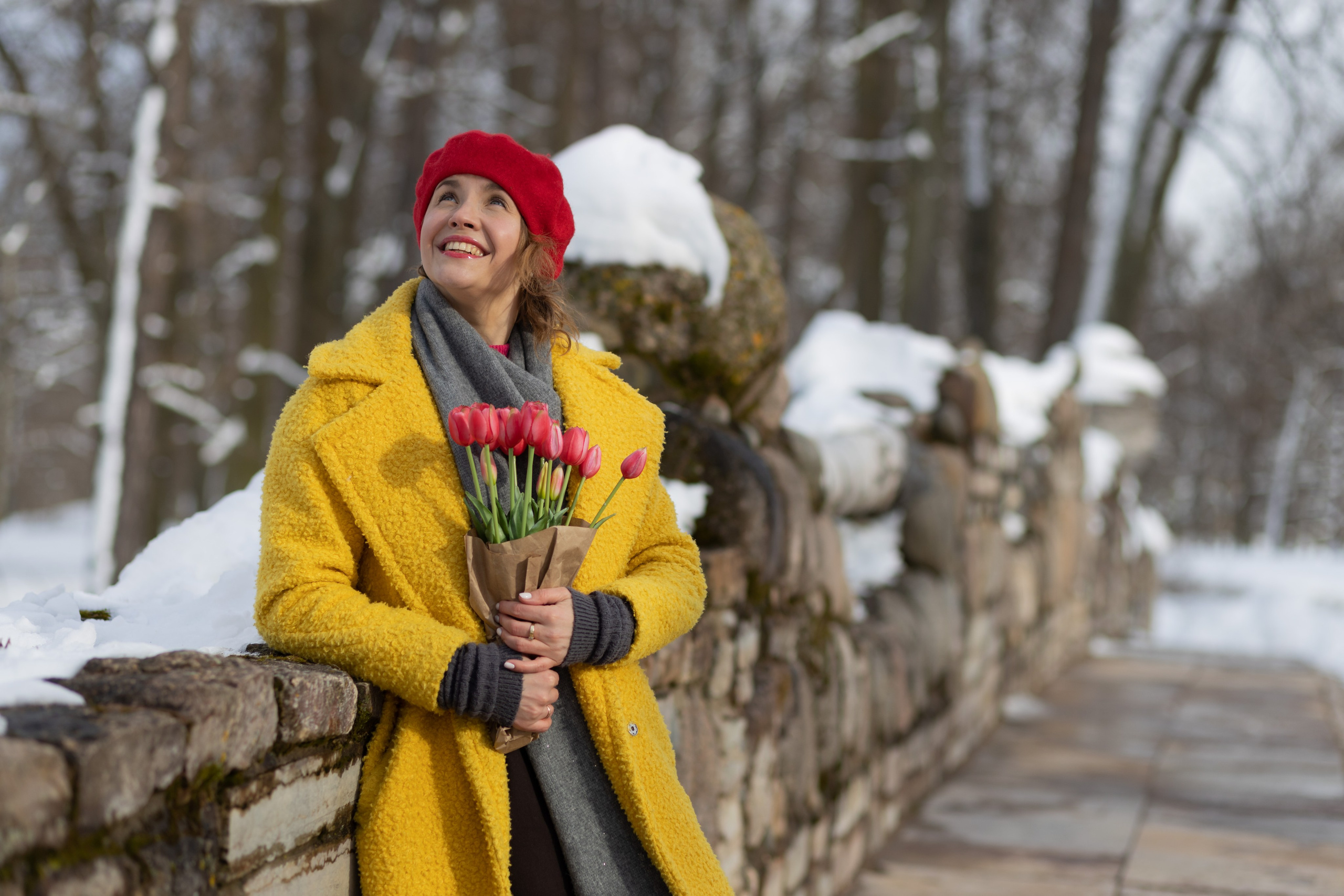 Зимняя индивидуальная фотосессия на улице