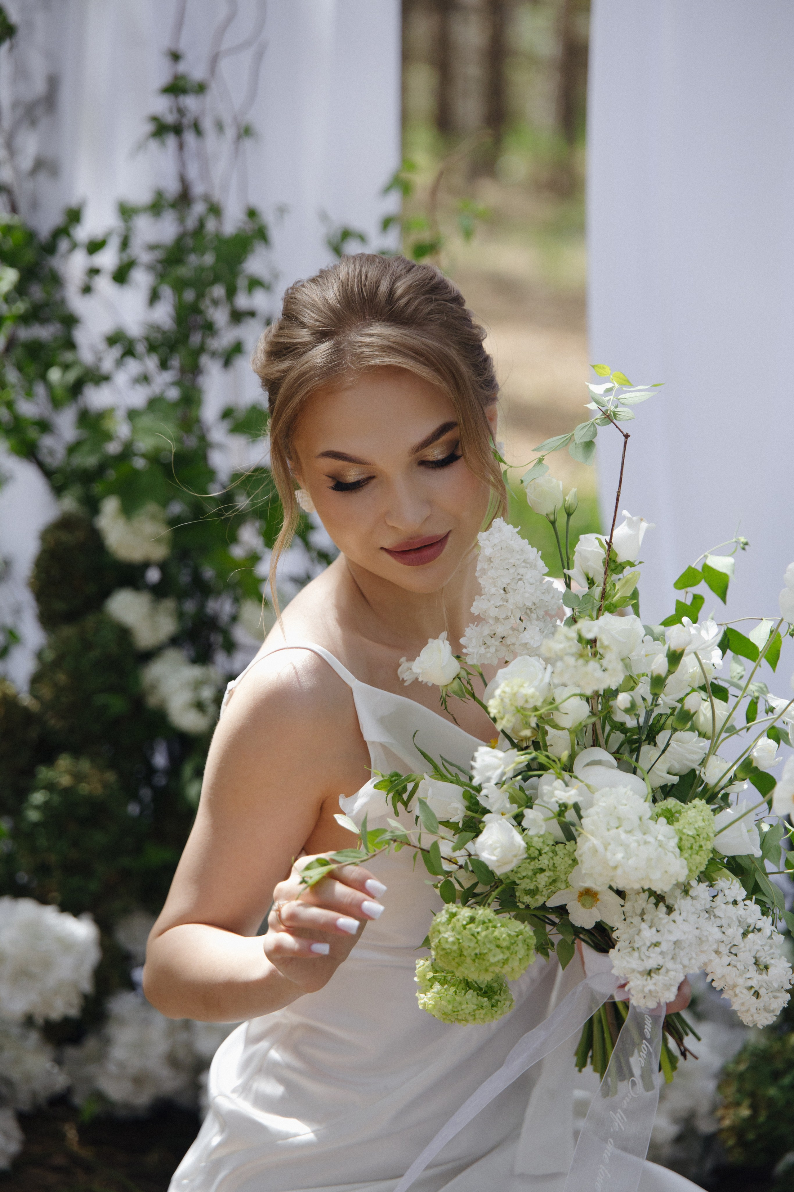 Утро невесты, свадебный букет