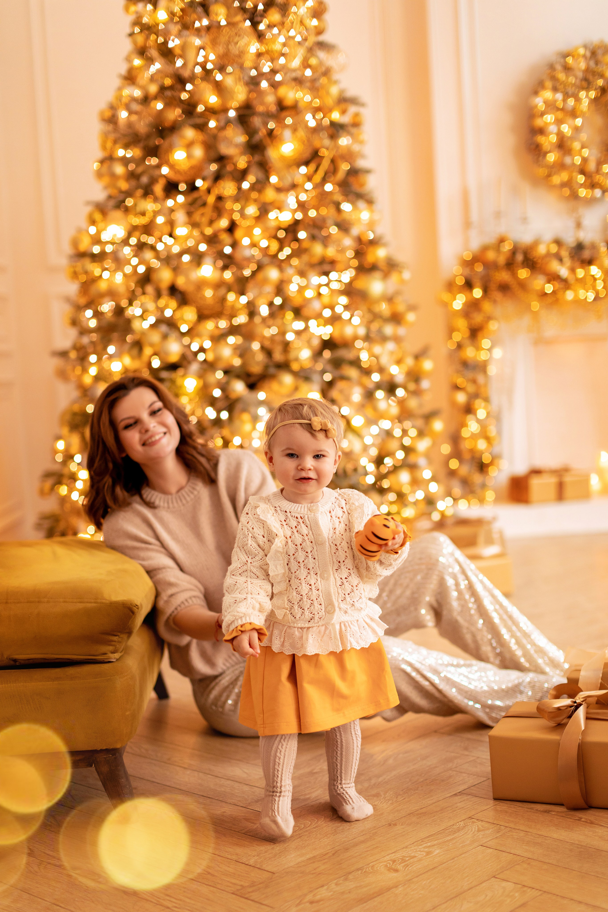 Новогодние съемки 2025–2026 гг. Семейный фотограф в Москве