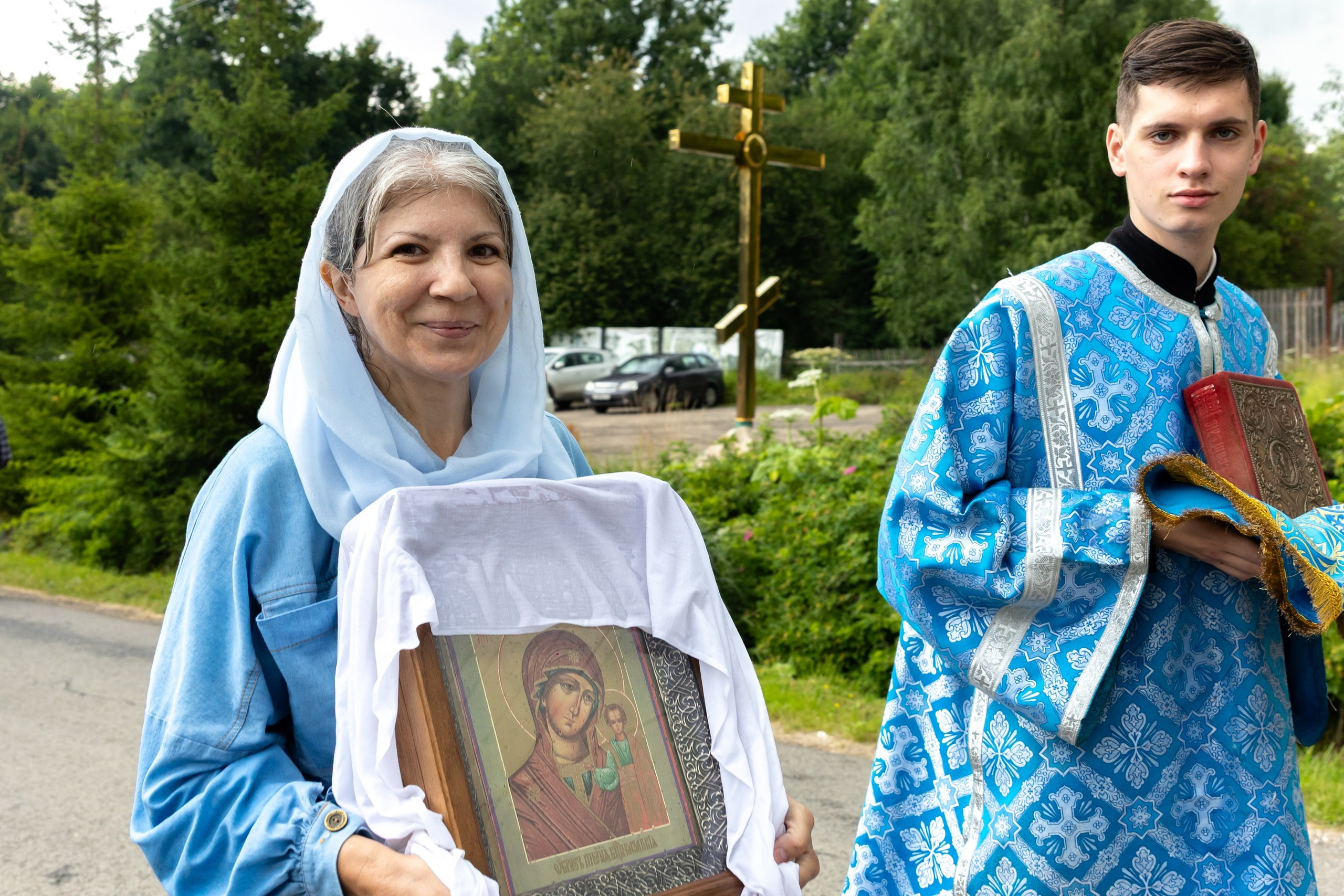 Праздник Казанской иконы Божией Матери на святом источнике в Мураново. Портретный фотограф в Москве Людмила Кочеткова