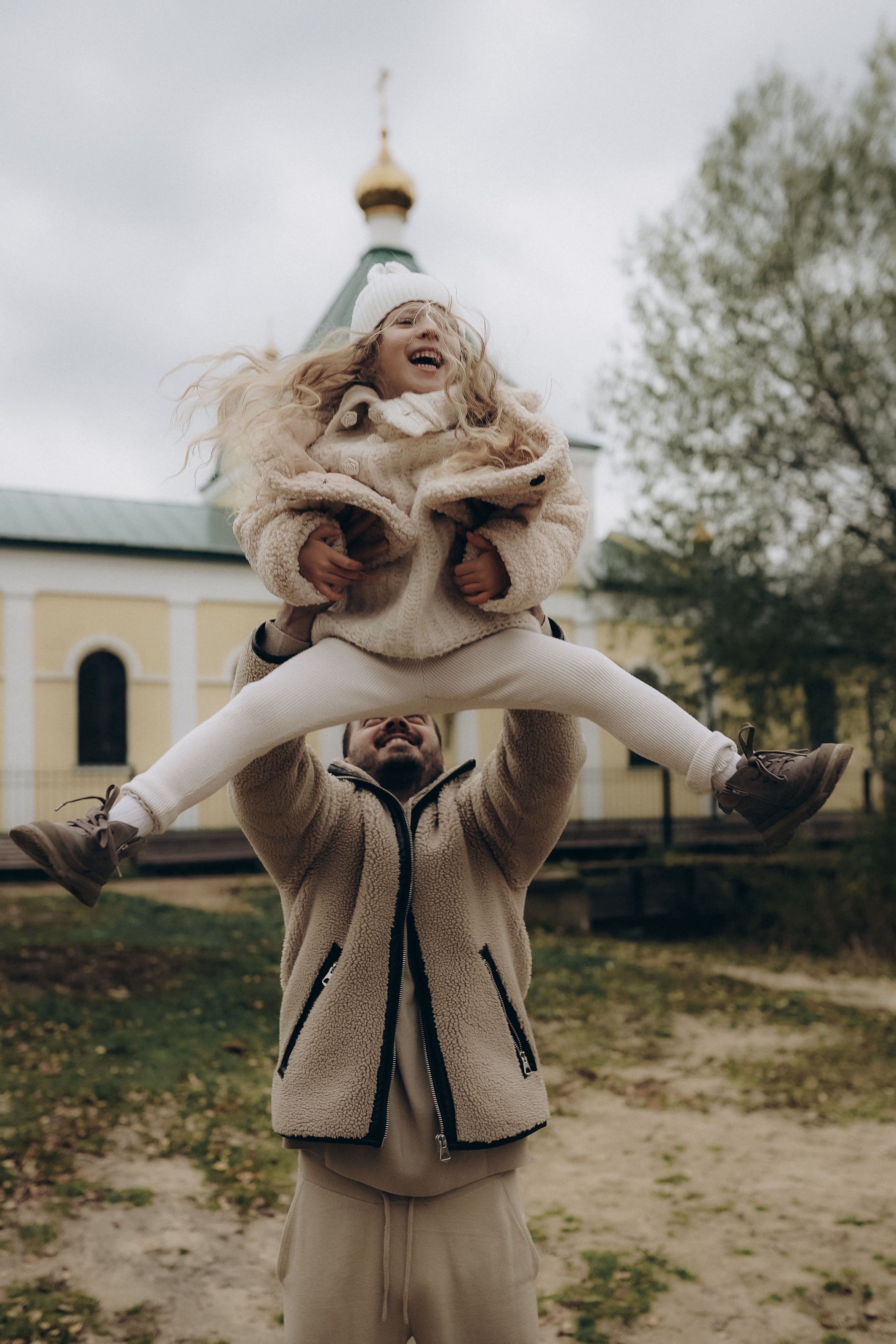 Прогулка со Старком. Детский семейный фотограф в Москве Евгения