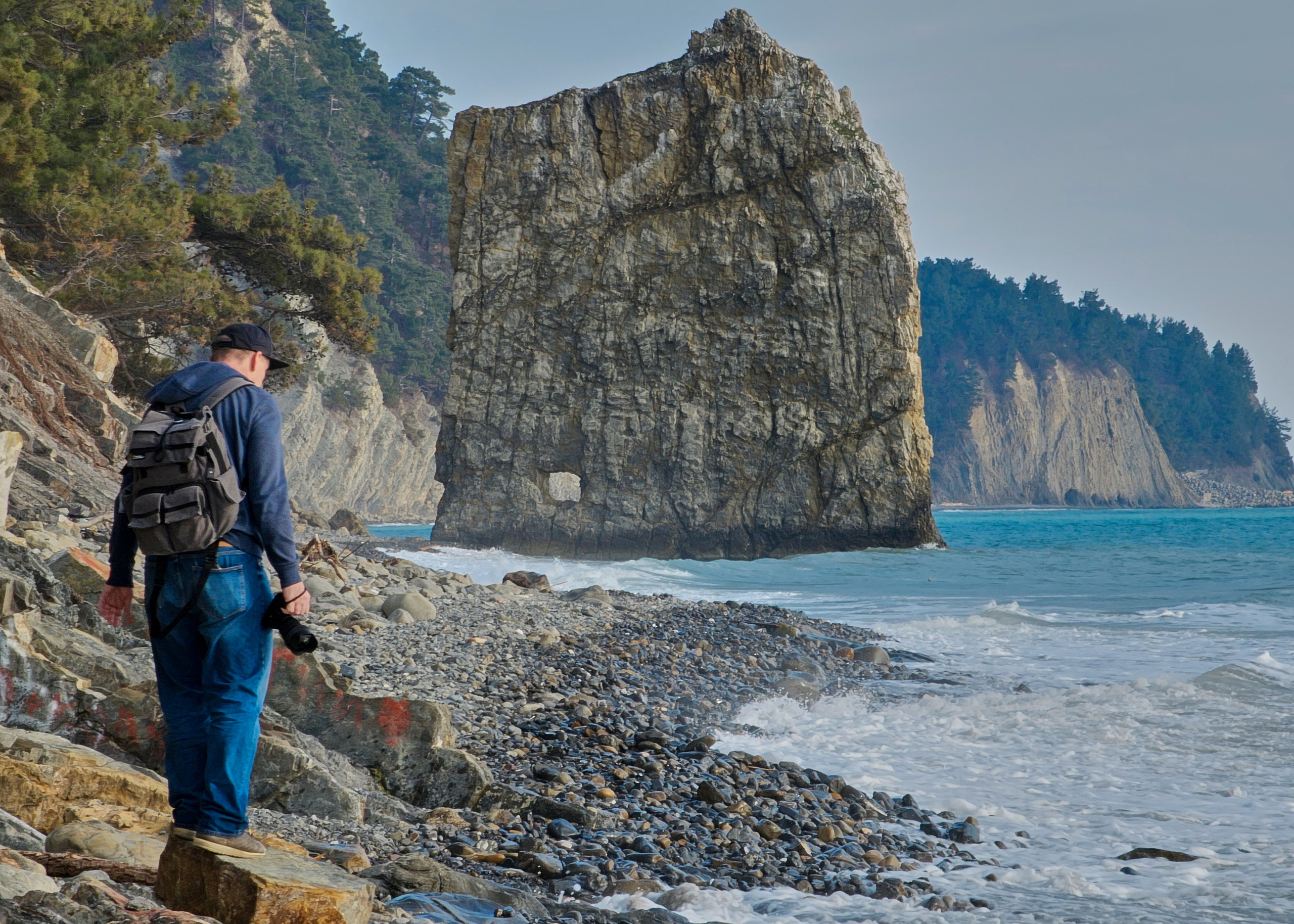 скала Парус, поселок Прасковеевка