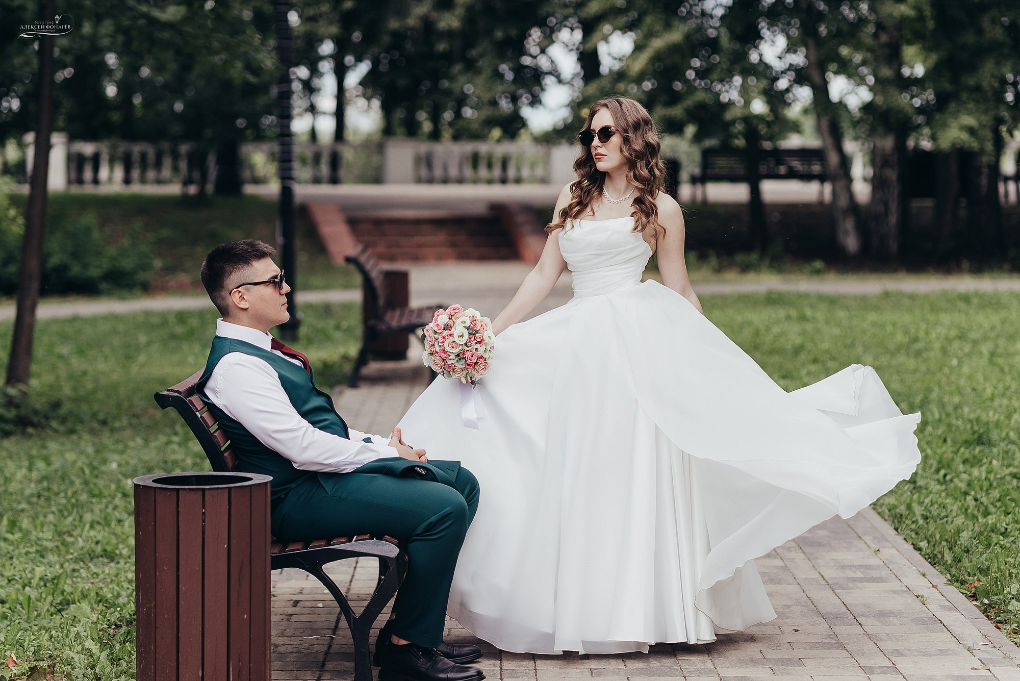 Никита и Диана. Свадебный фотограф в Дубне Алексей Фонарёв