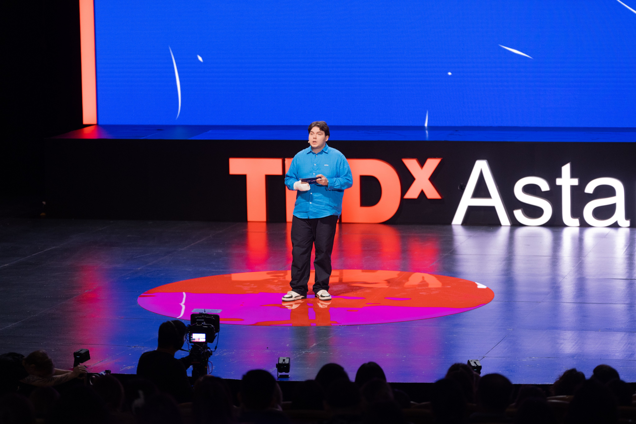 TEDxASTANA. OSPAN ALI photographer