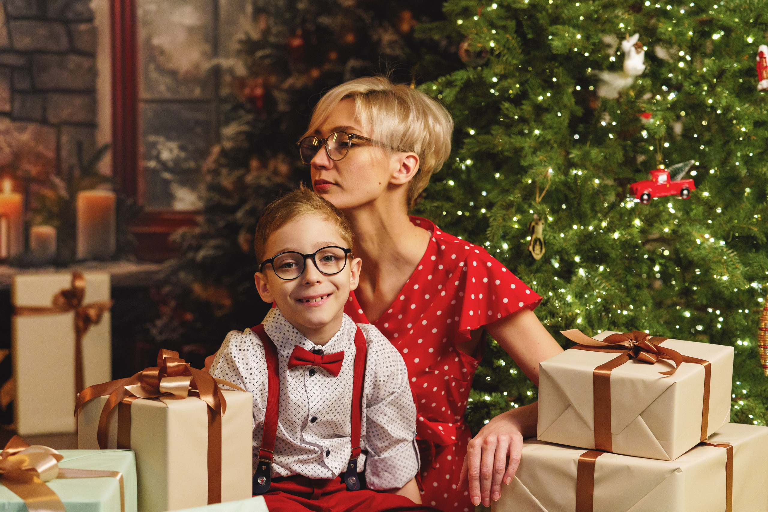 Новый год у нас в студии. Фотомастерская Воробьевых