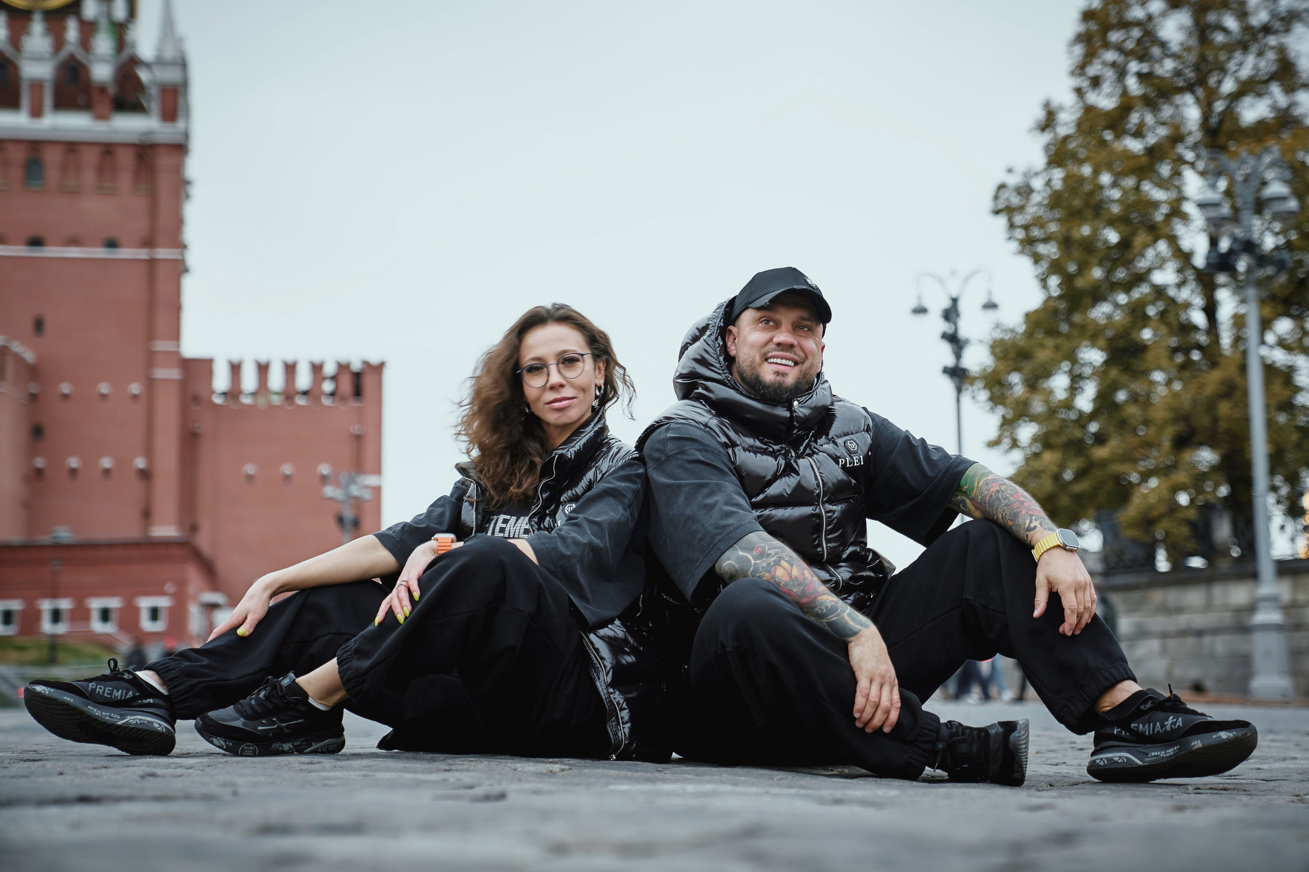 Фотосессия на Красной площади, в парке Зарядье и ГУМ