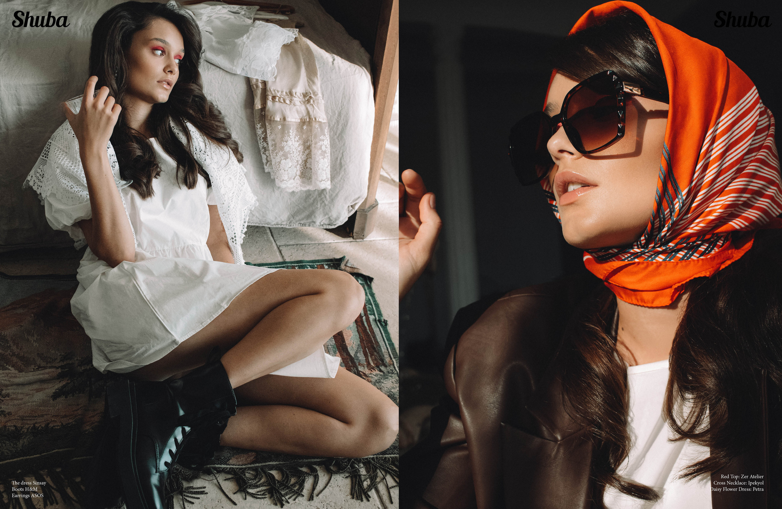 Съемка для журнала SHUBA. Портретный фотограф Москва