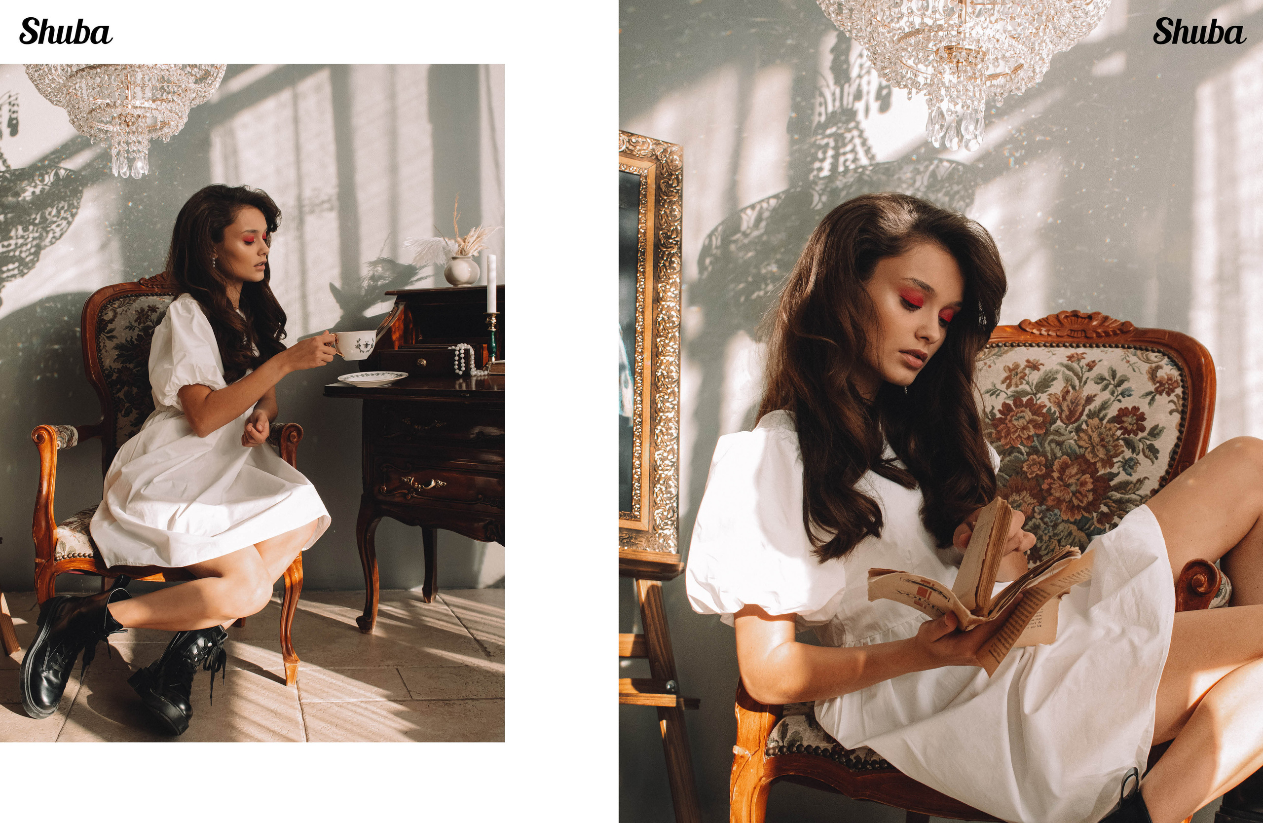 Съемка для журнала SHUBA. Портретный фотограф Москва