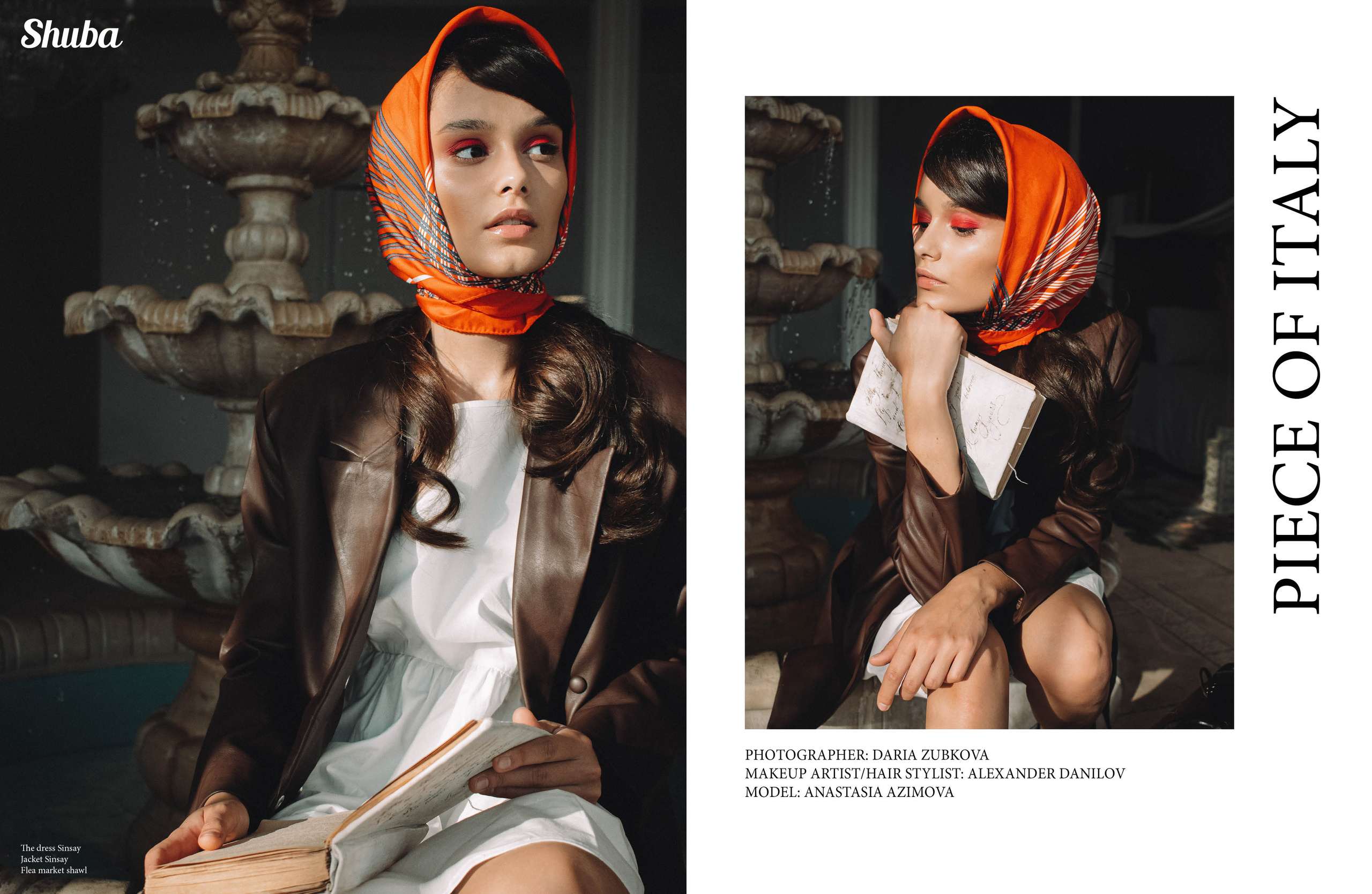 Съемка для журнала SHUBA. Портретный фотограф Москва