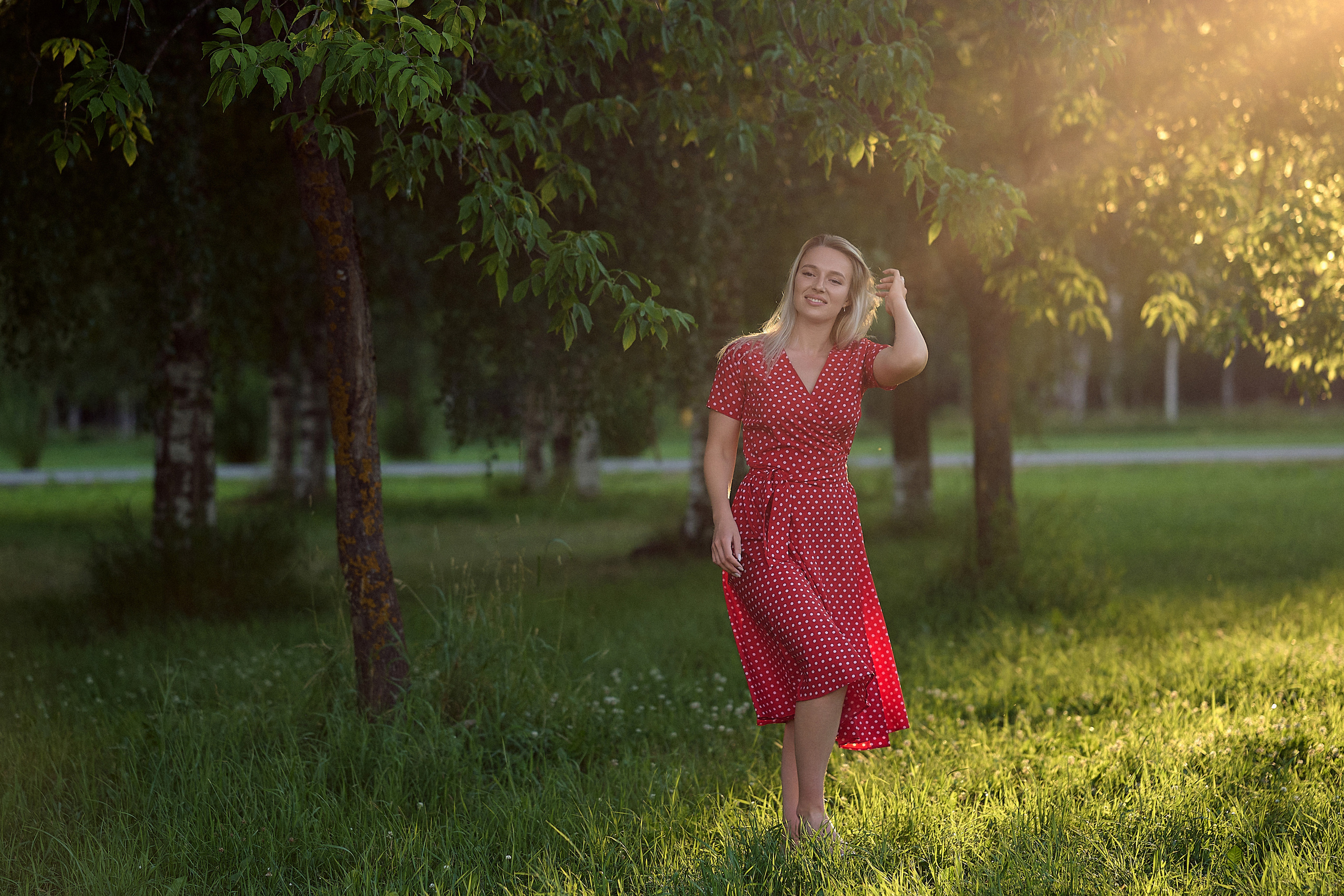 Татьяна. Лето. В поле…. Фотограф Тихонова Ольга Санкт-Петербург