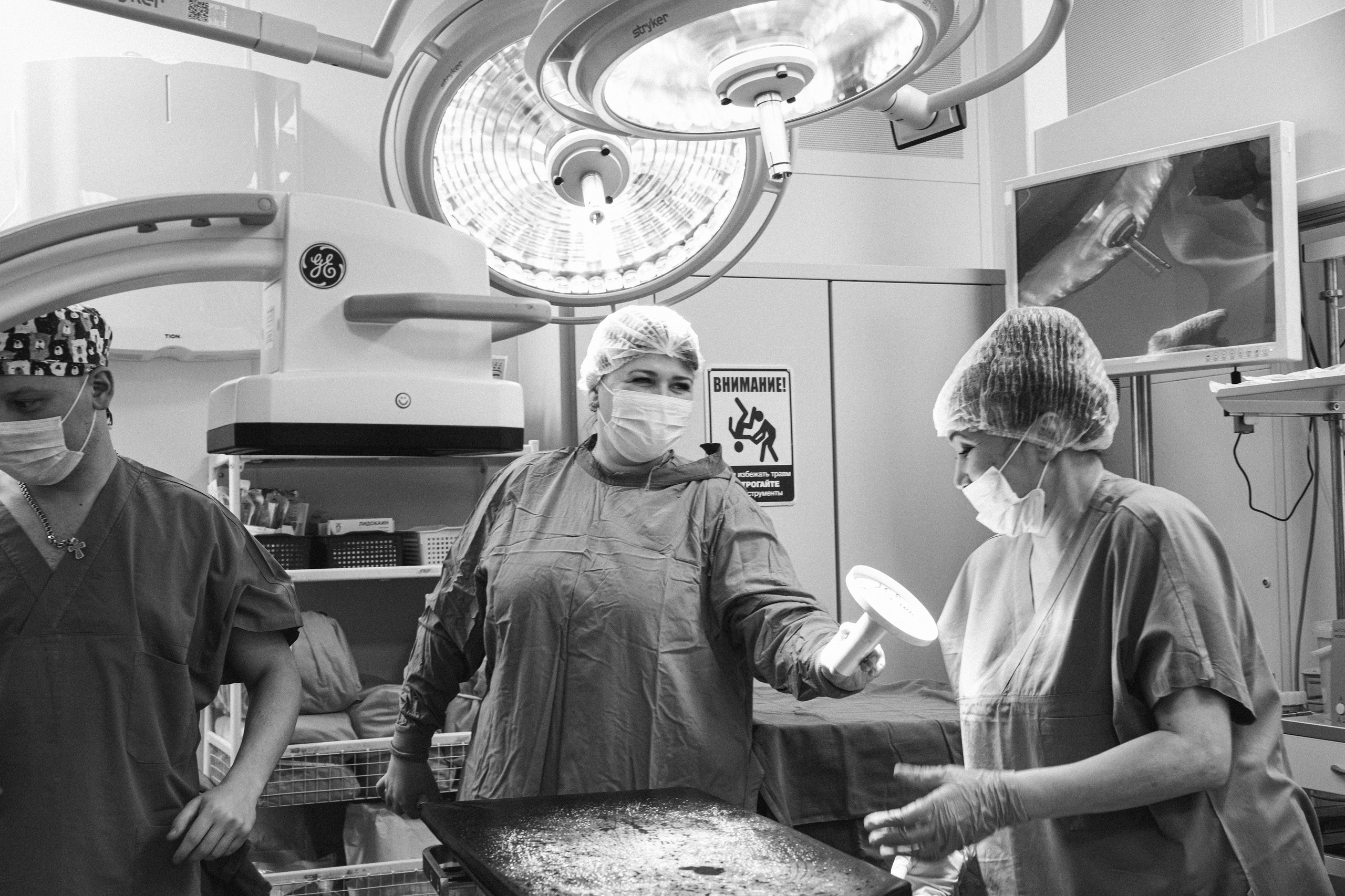 Операция. Фотограф и видеограф Анна Жагорина