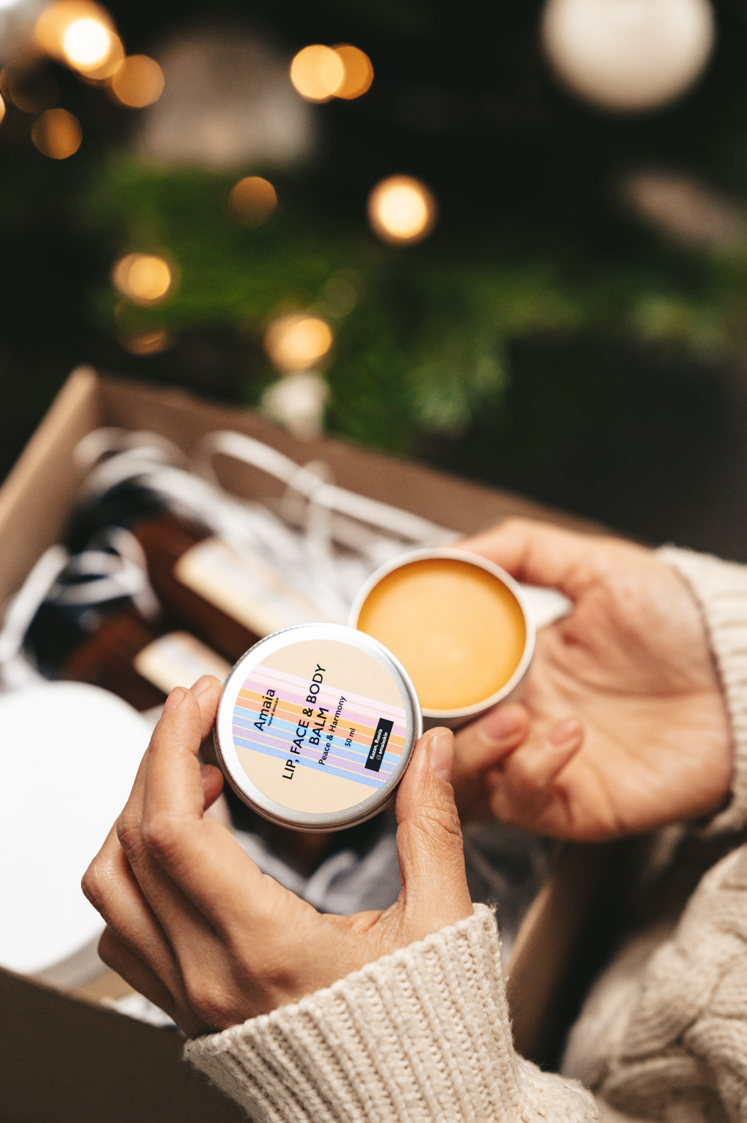 Новогодняя съемка для бренда натуральной косметики AMAIA. Выпускные альбомы в современном стиле | Казань