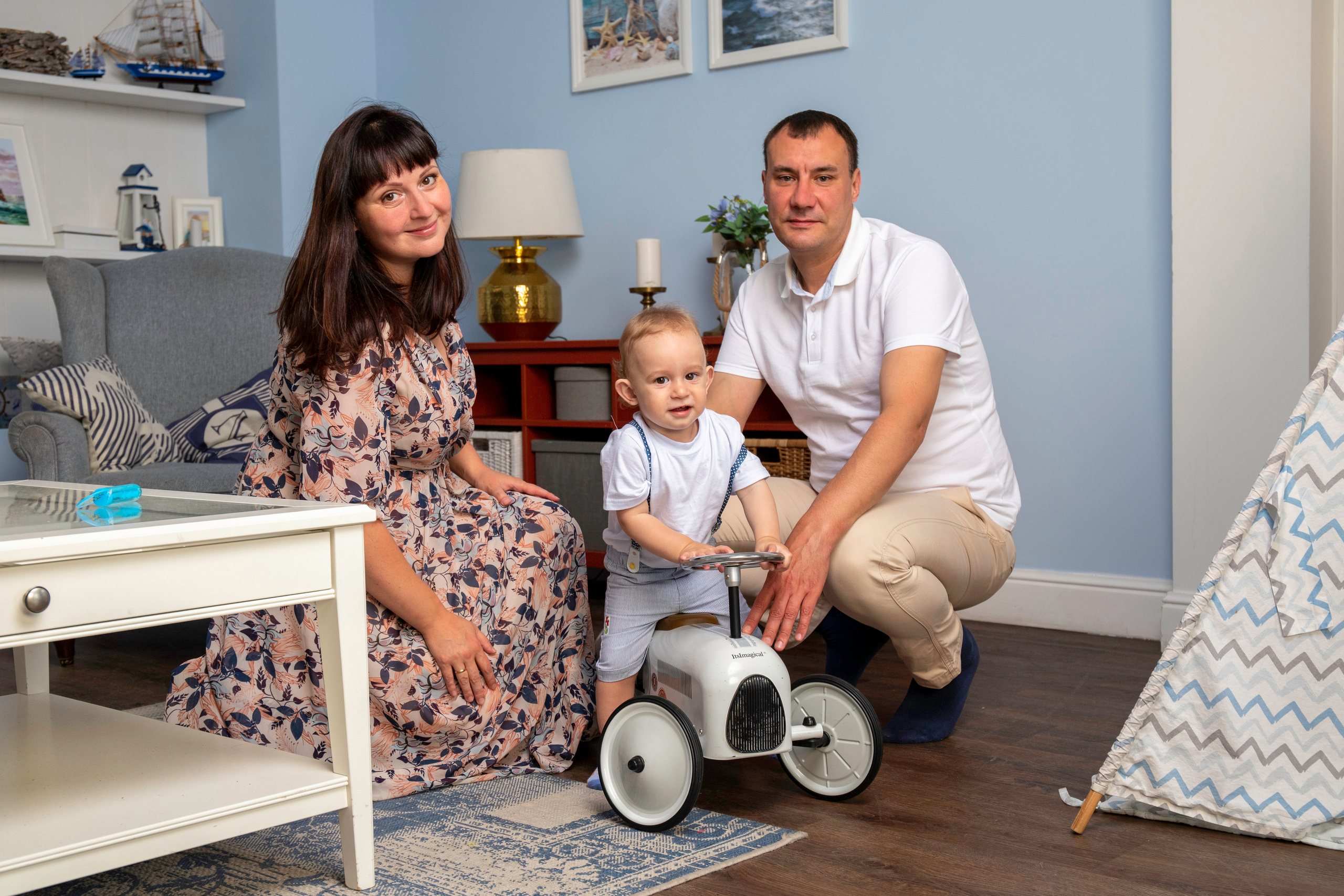 Семейная фотосессия в студии. Фотограф в Санкт-Петербурге Наталья Брилькова