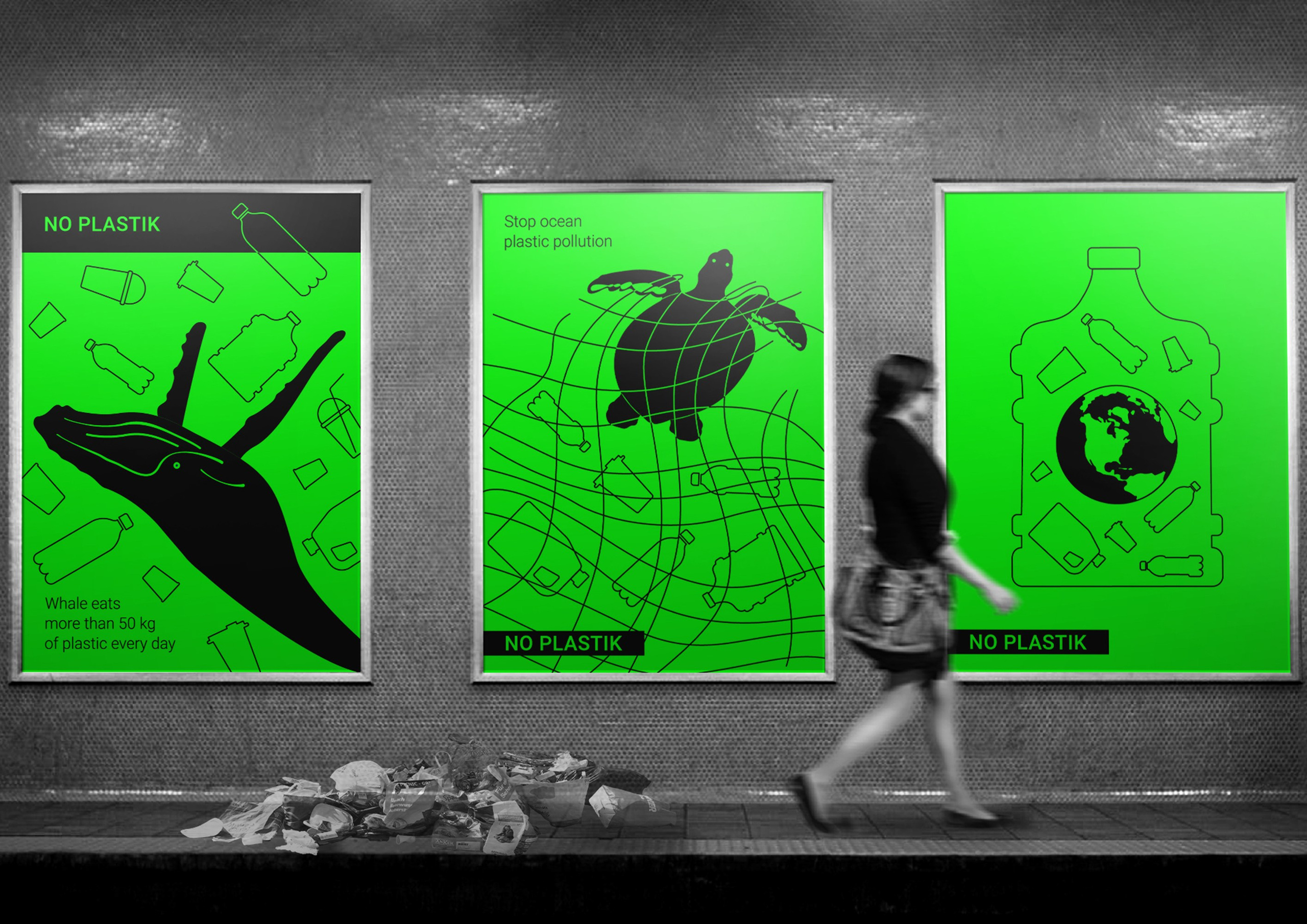 ЭКОПОСТЕРЫ. Олеся Бакулина, графический дизайнер, иллюстратор