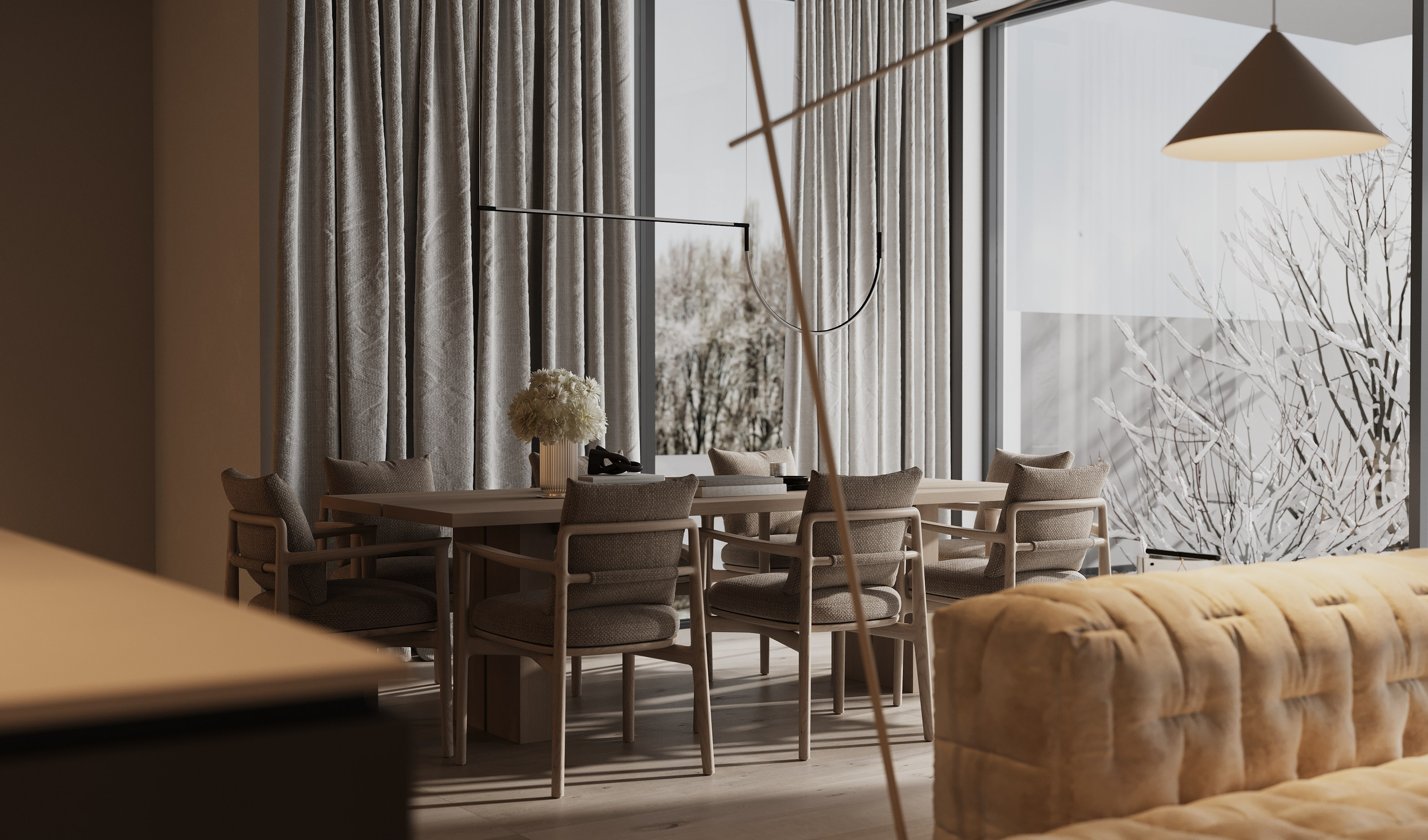 Визуализации интерьера