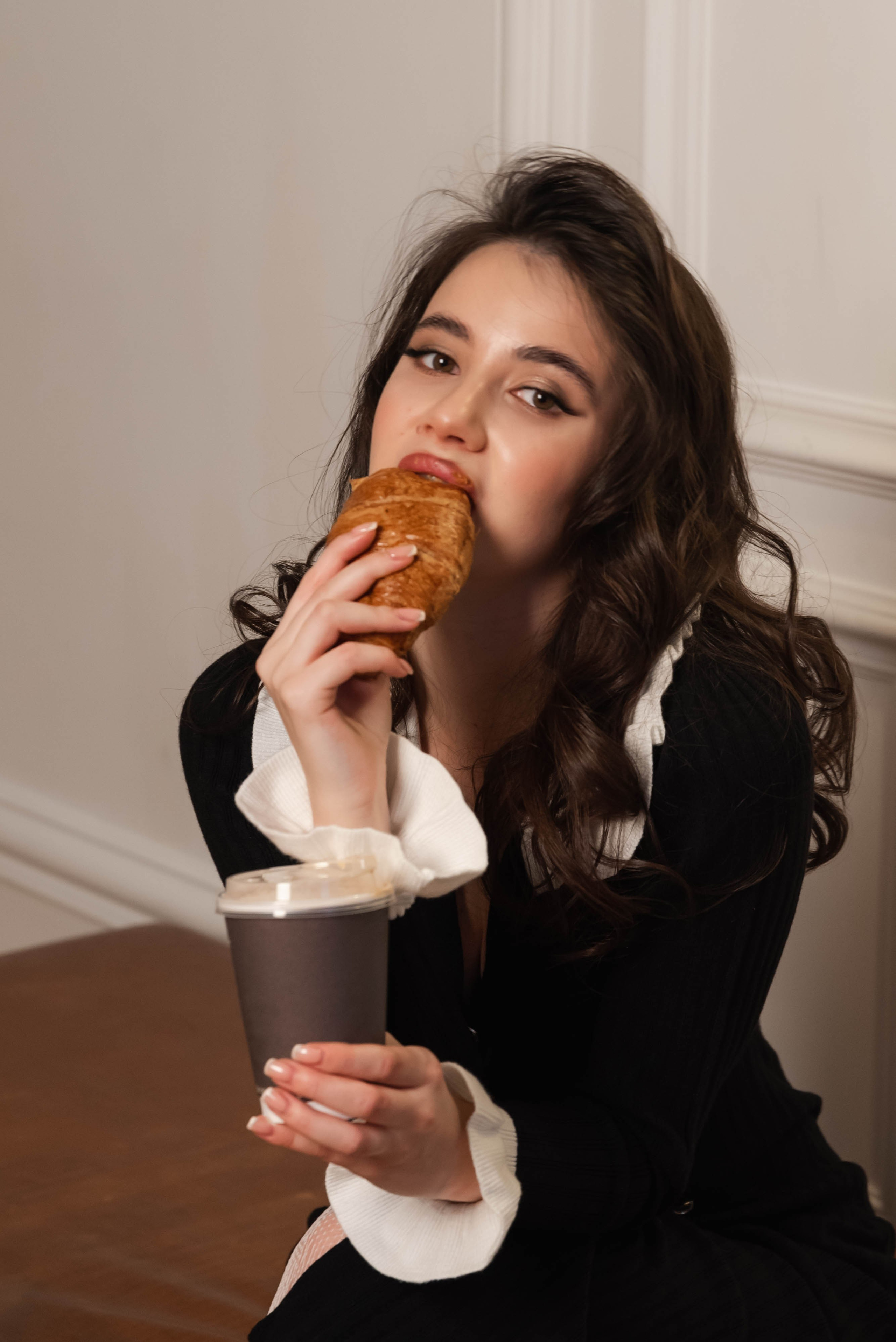 Студийная портретная фотосессия француженки. Портретный и репортажный фотограф в Санкт-Петербурге | Валерия Кайряк