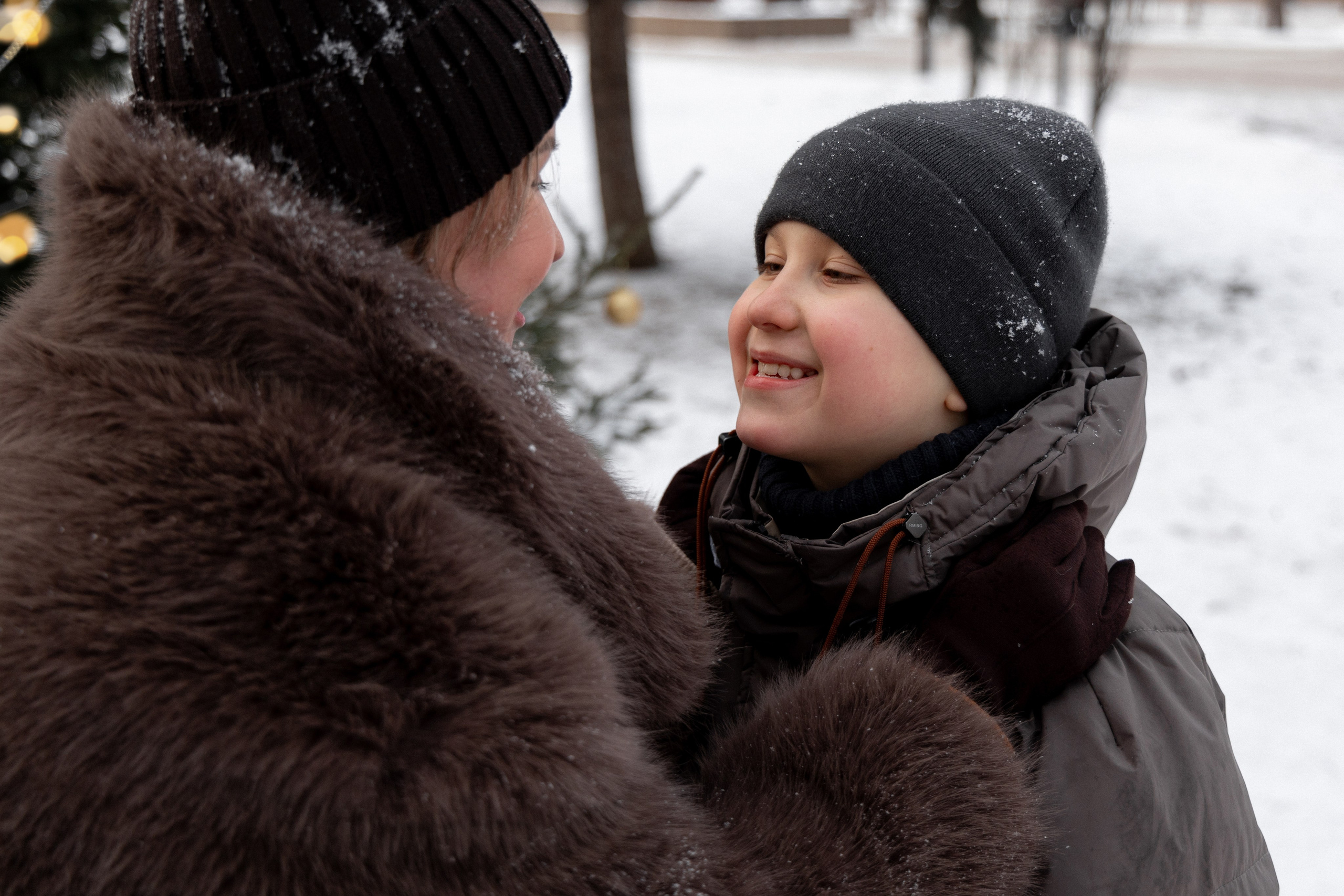 Новогодний фото-проект/Оксана с семьей 🤍. Профессиональный фотограф в Омске Писанкина Анастасия