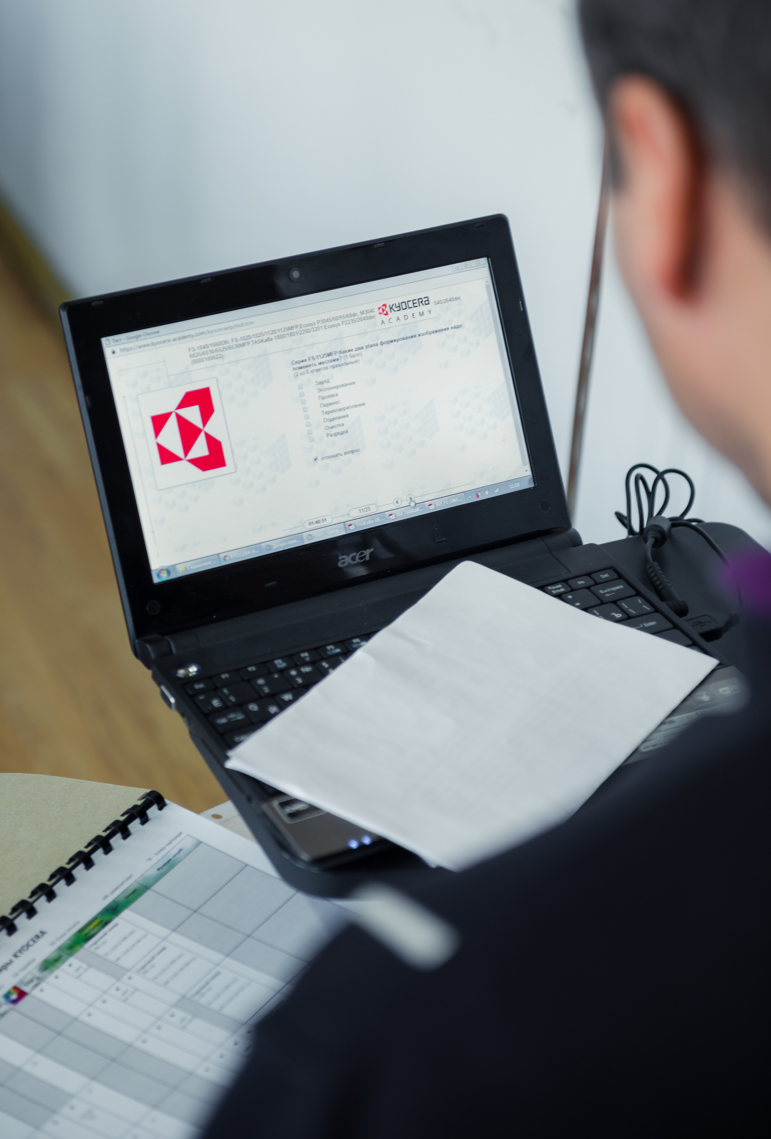 Обучение инженеров по ремонту оргтехники. Семейный фотограф Василий Свешников